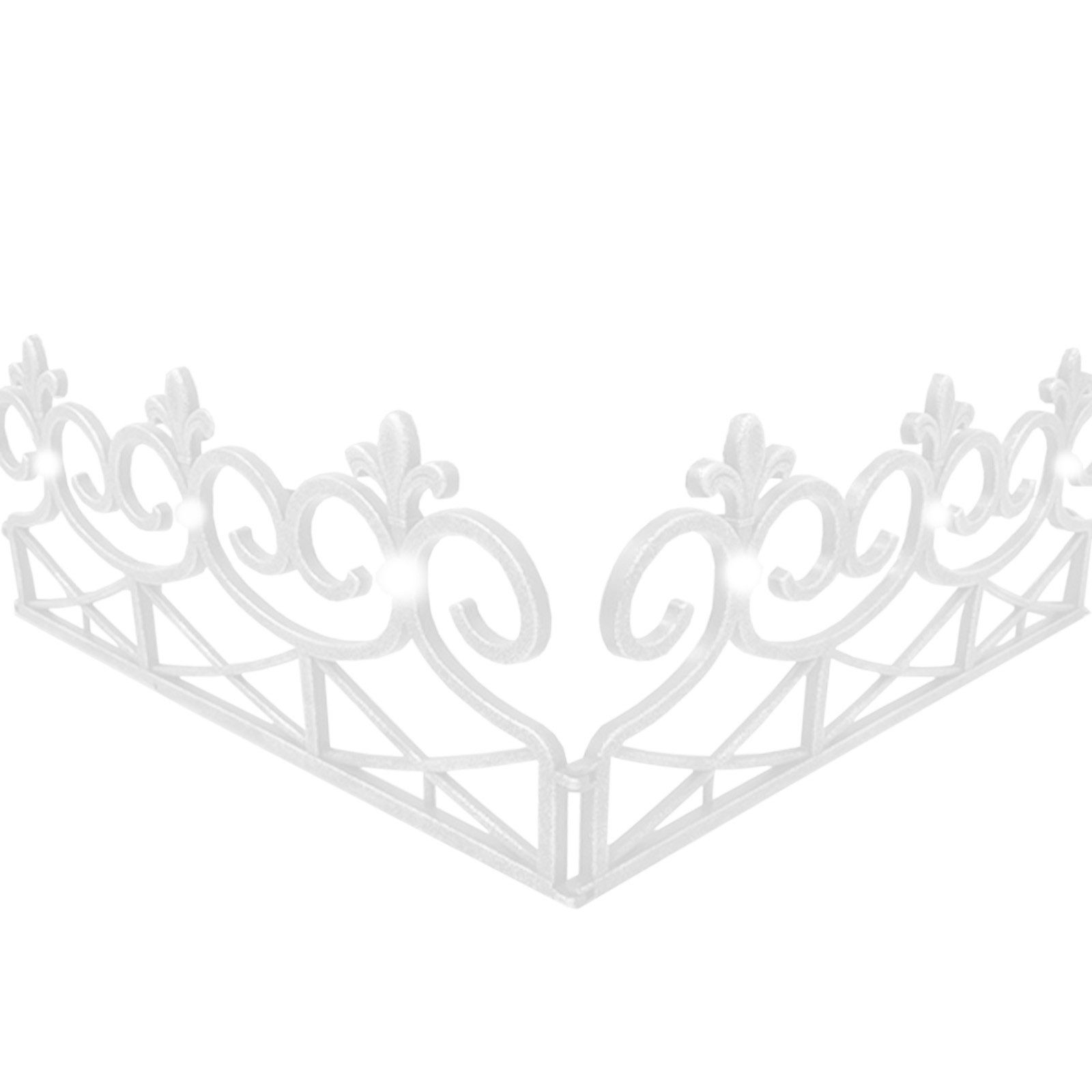 HTI-Living Beetumrandung Rasenkante 240 cm mit Solarlichterkette, LxH: 60x3 günstig online kaufen