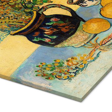 Posterlounge Acrylglasbild Vincent van Gogh, Blumenschmuck und Früchte, 1888, Wohnzimmer Malerei