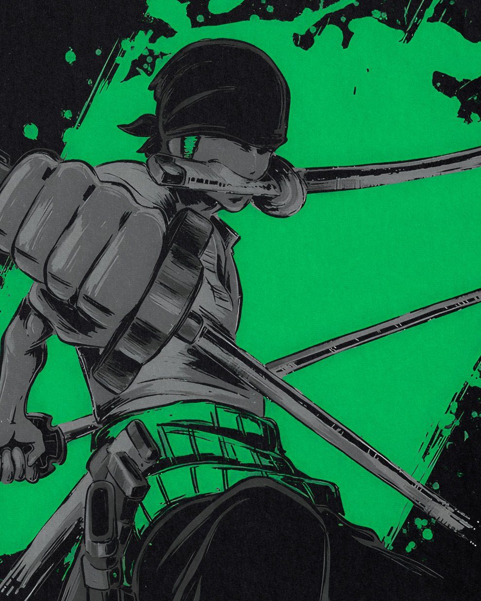 style3 T-Shirt Night Zoro one piece japan anime luffy manga monkey ruffy günstig online kaufen