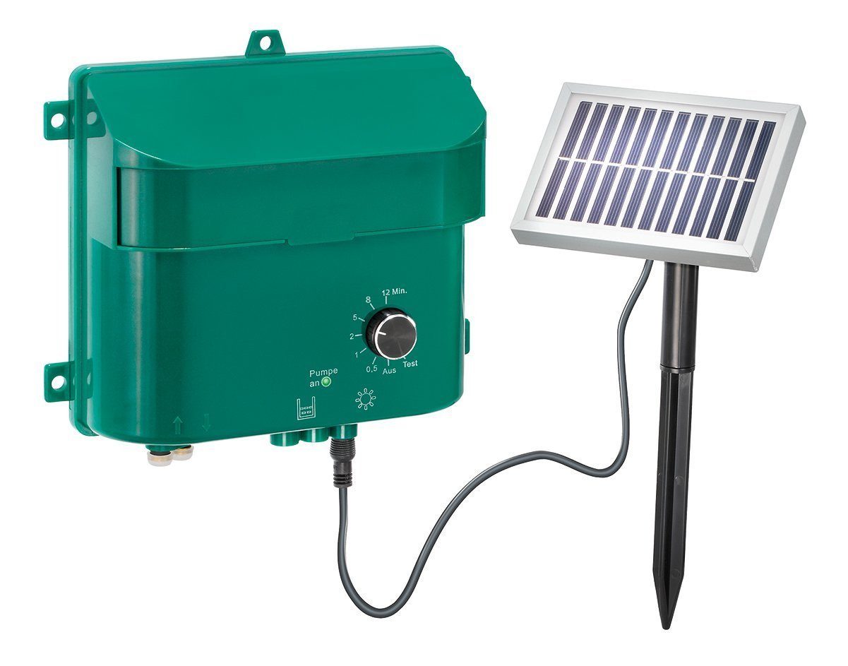 esotec Bewässerungssystem Solar Bewässerungssystem Waterdrops mit 101100 Sprinklern 15 Esotec Komplettset Pflanzenbewässerung