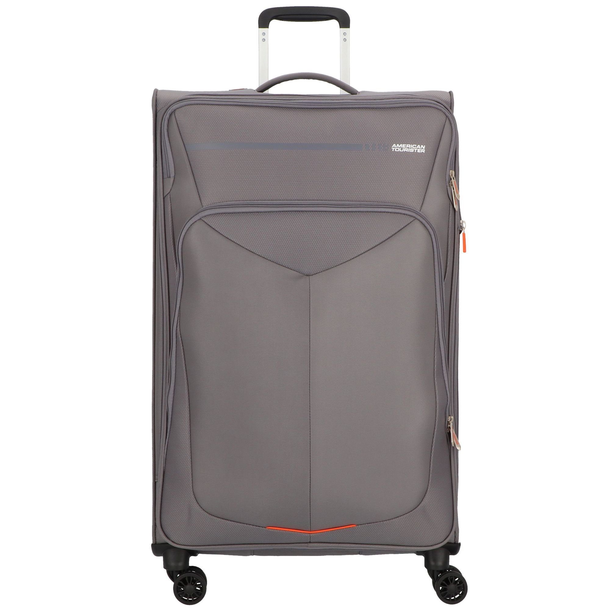 American Tourister® titanium Weichgepäck-Trolley Summerfunk, grey 4 Rollen, Polyester