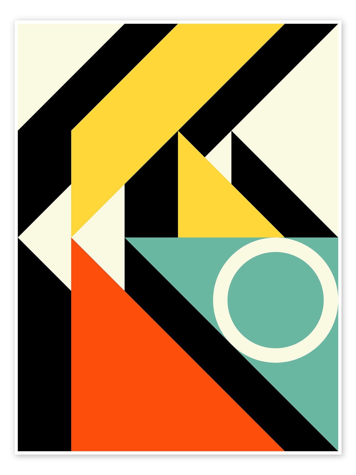 Posterlounge Wandbild Visual Code, Petr Strnad, erhältlich als Poster, Leinwandbild, Wandsticker oder Acrylglasbild