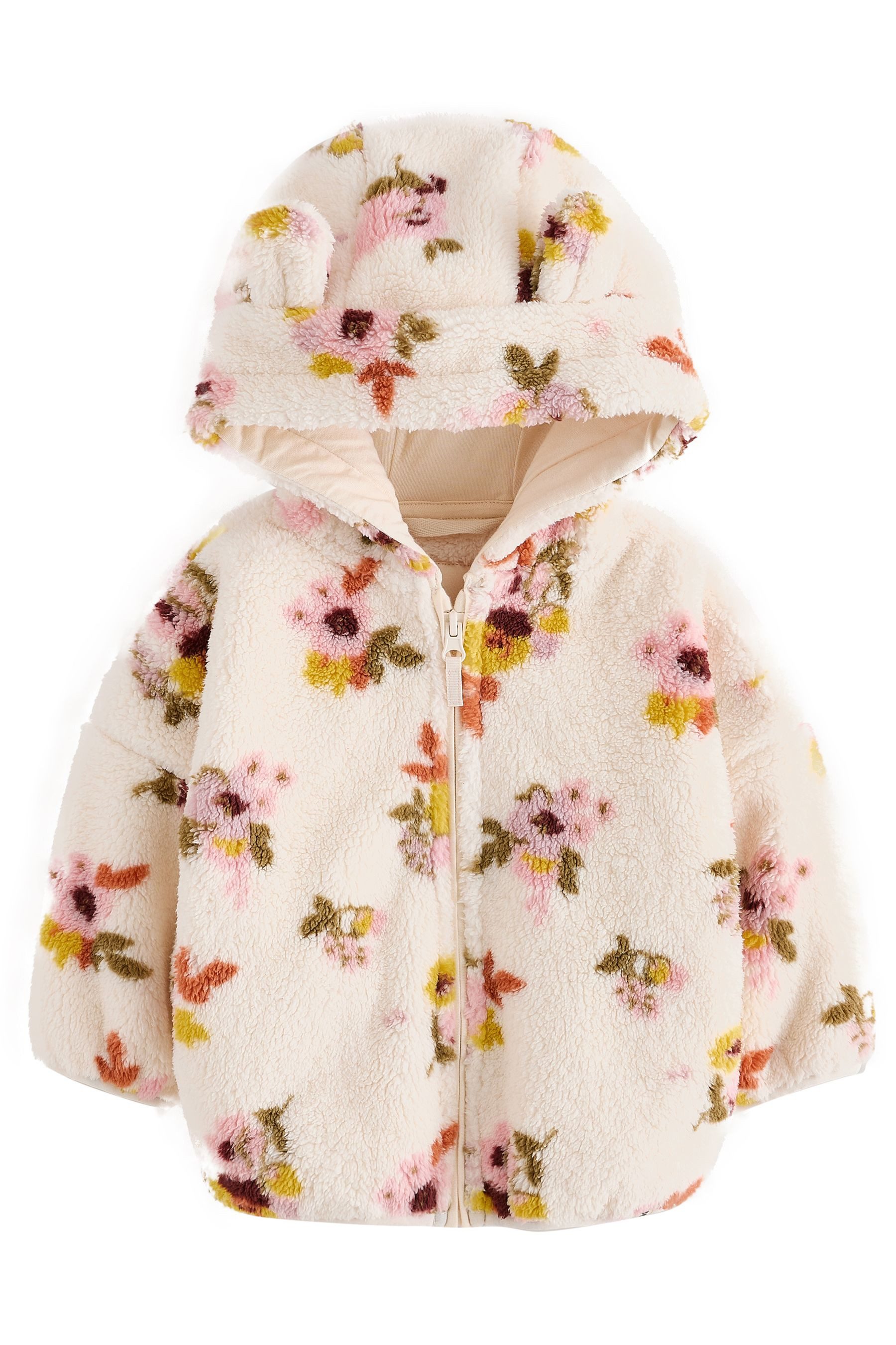 Next Fleecejacke Fleece mit durchgehendem Reißverschluss (1-St)
