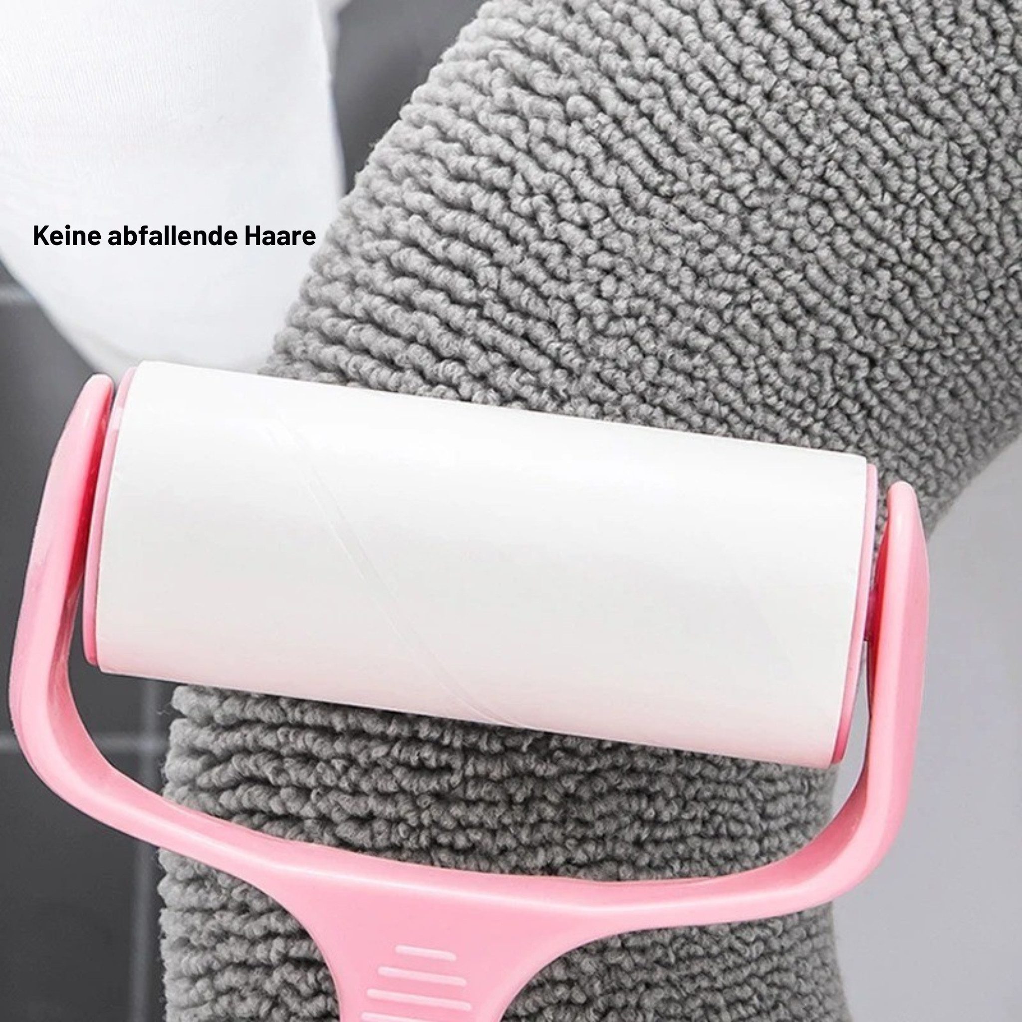 Norvéa Home WC-Deckelbezug Universeller Toilettensitzbezug waschbar - Weicher WC-Sitzbezug, rutschhemmend beschichtet, mit praktischem Griff, kuschelweich, Masc – Bild 4 von 5