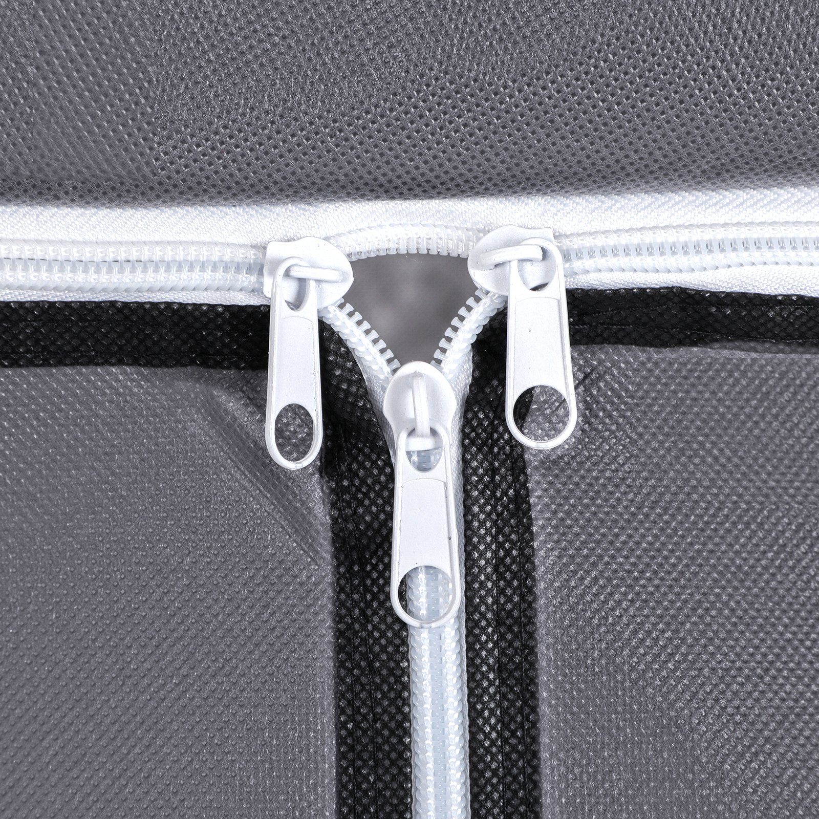 SONGMICS Stoffschrank Kleiderschrank, Faltschrank, Schlafzimmer, Ankleidezimmer, 75x45x160cm (mit Kleiderstange, Kleiderständer) Aufbewahrung für Taschen, Spiel – Bild 4 von 5