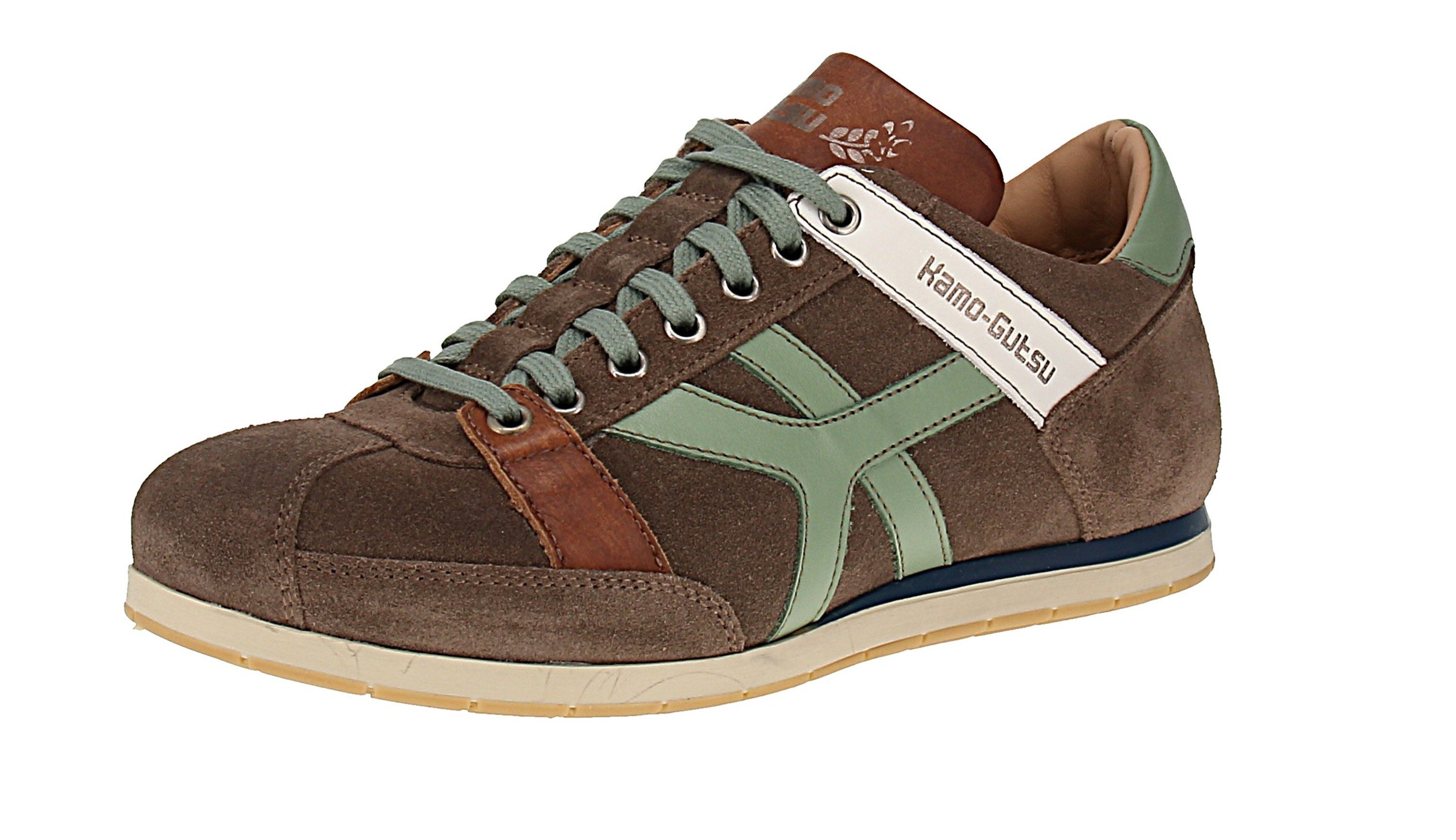 Kamo-Gutsu Kamo-Gutsu Tifo-044 - Herren Schuhe Sneaker - Taupe-Oil-Salvia Sneaker