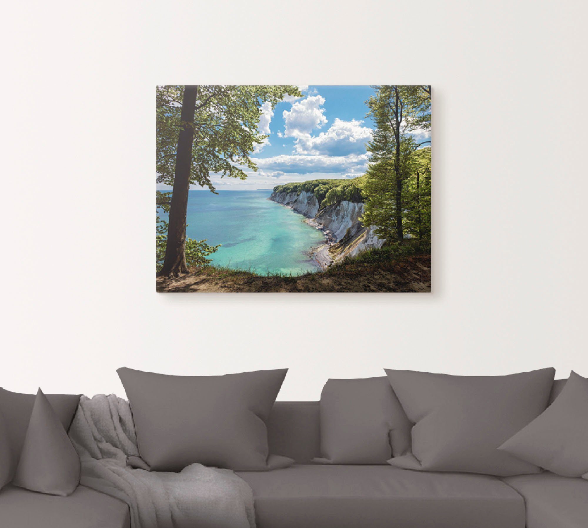 Artland Wandbild Ostseeküste auf der Insel günstig online kaufen