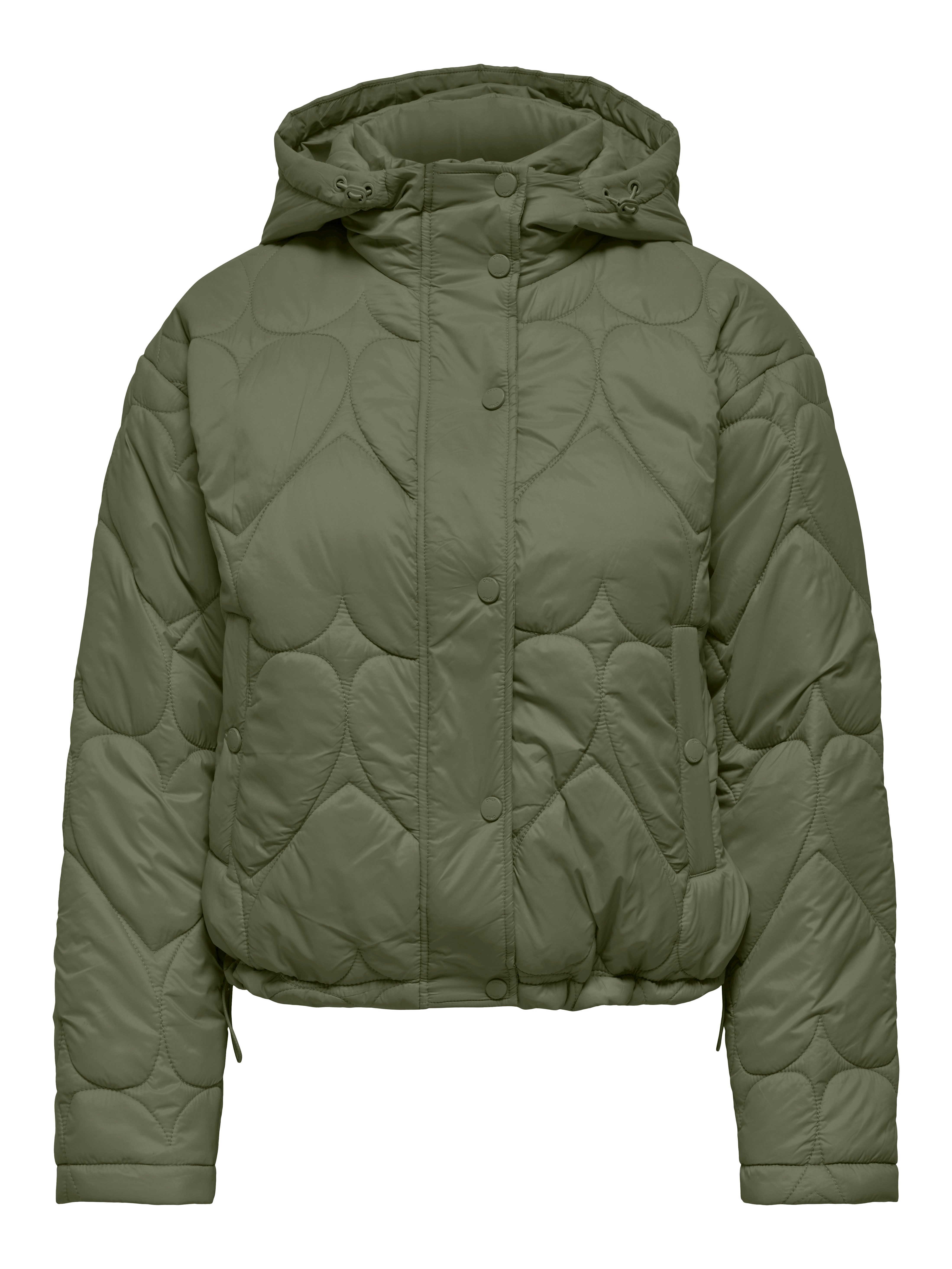 ONLY Steppjacke ONLTAHIA LW HEART HOOD JACKET CC OTW Kunstfaser – Bild 5 von 5