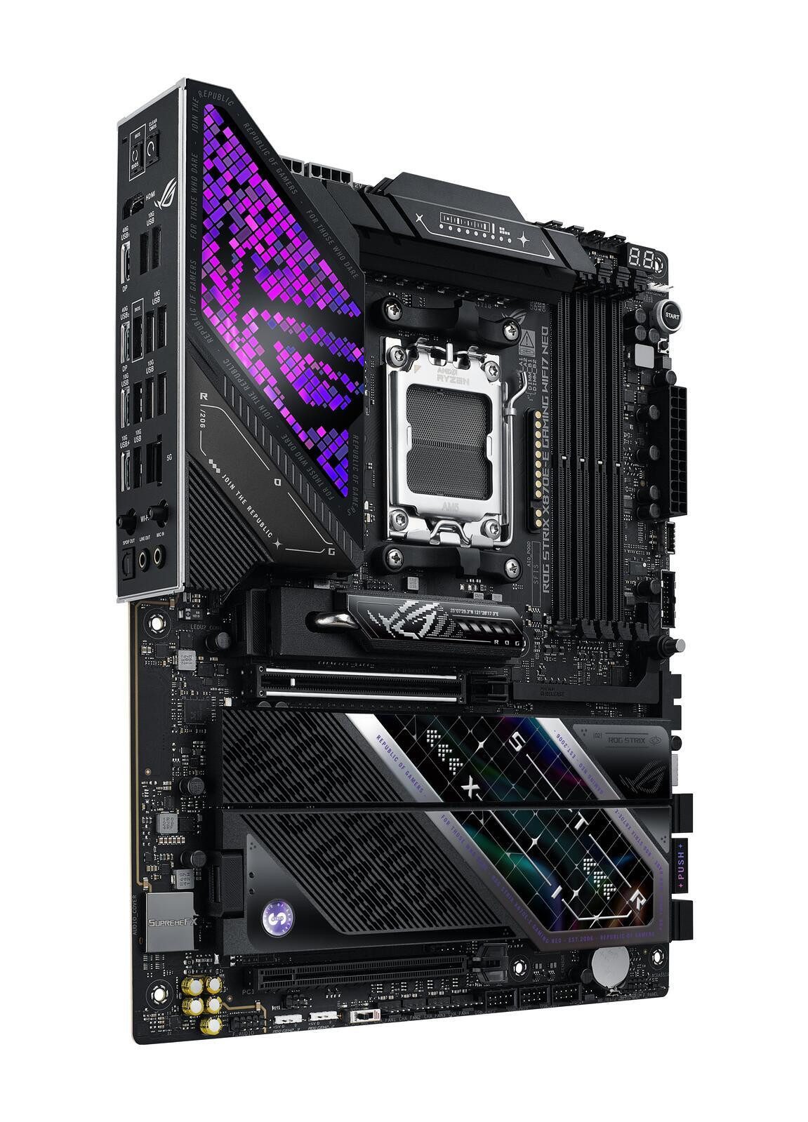 Asus ASUS ROG Strix X870E-E Gaming WiFi7 Neo AMD ATX Ma Mainboard – Bild 3 von 5