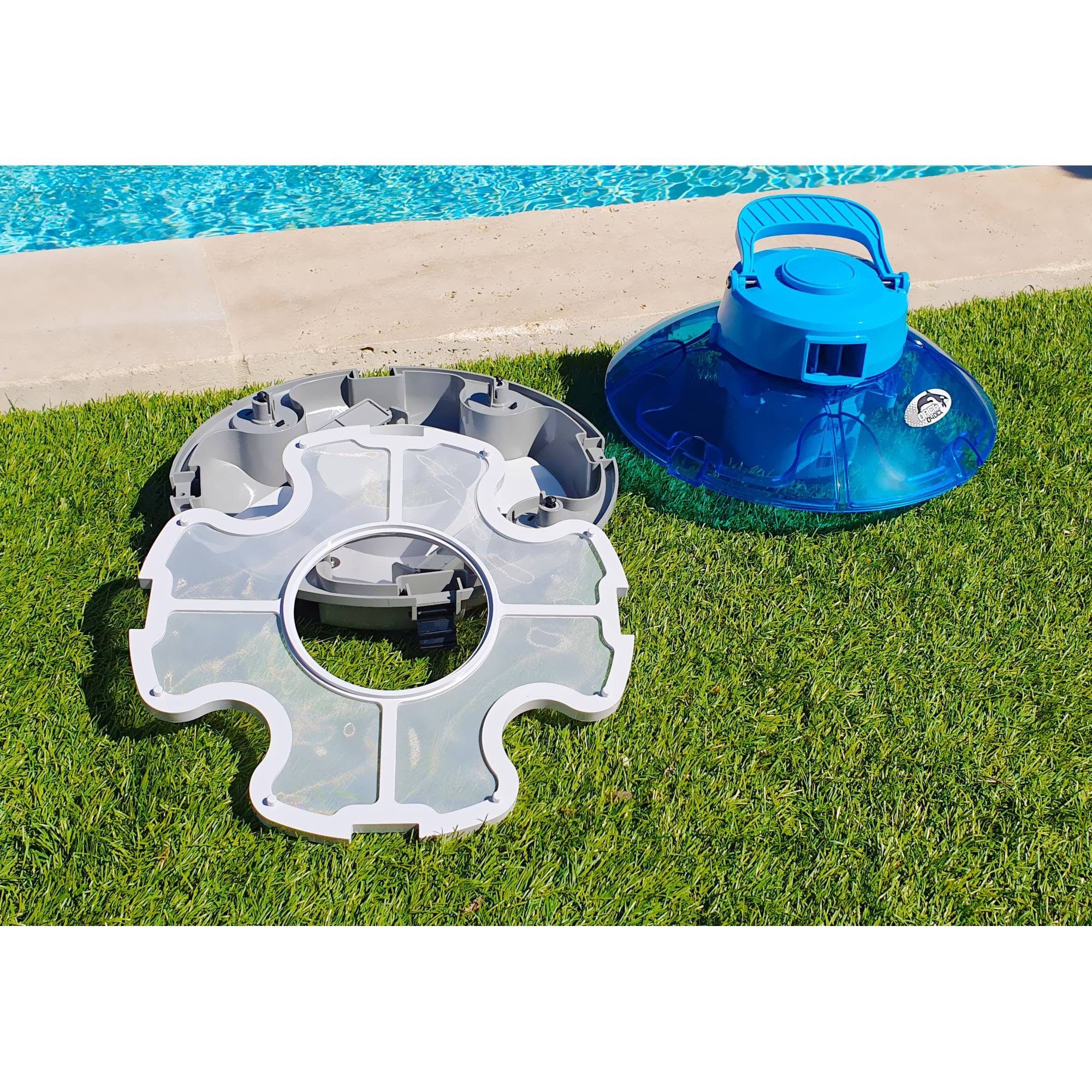 ORCA Poolroboter Orca 40CL automatischer Bodensauger mit Akku, (Komplett-Set)