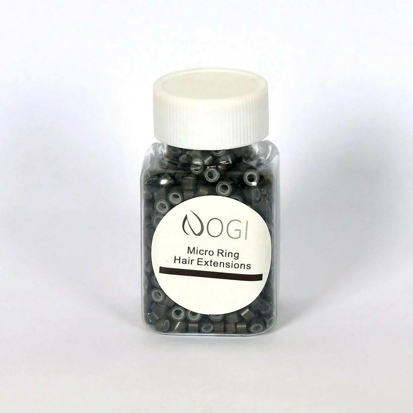 NOGI Haarstyling-Set NOGI Accessoires – Mikroringe 50G, Mit schonender Silikoneinlage für sicheren Halt.