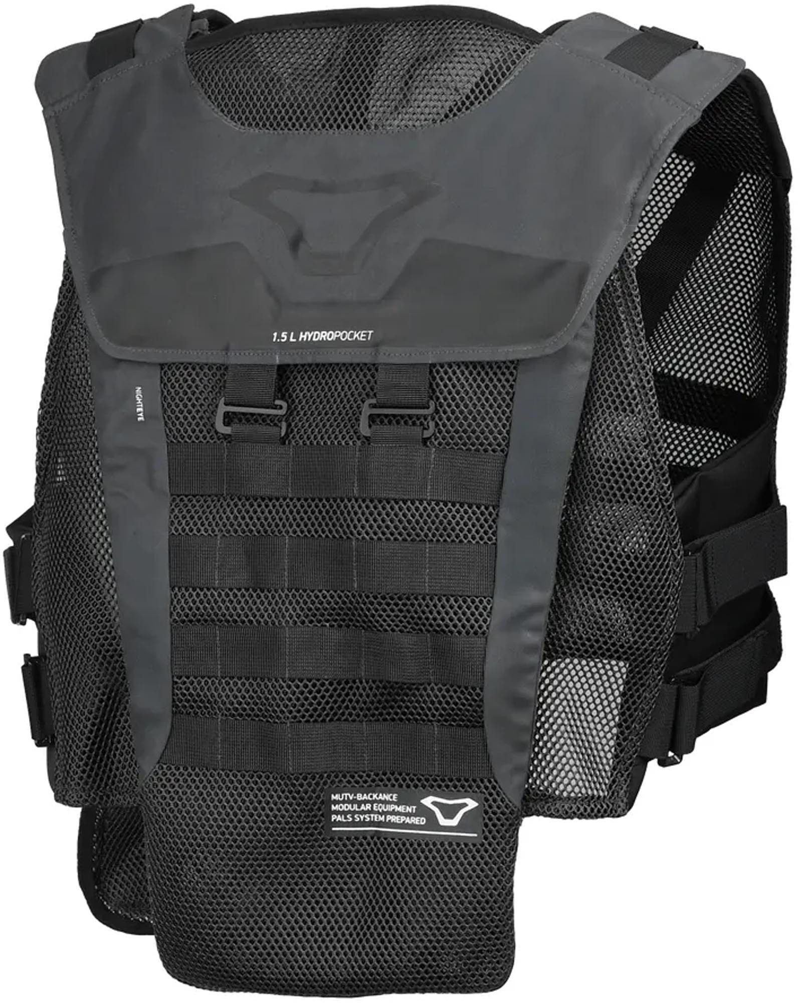 Macna Motorradweste MUTV Backance Motorrad Weste perforiert