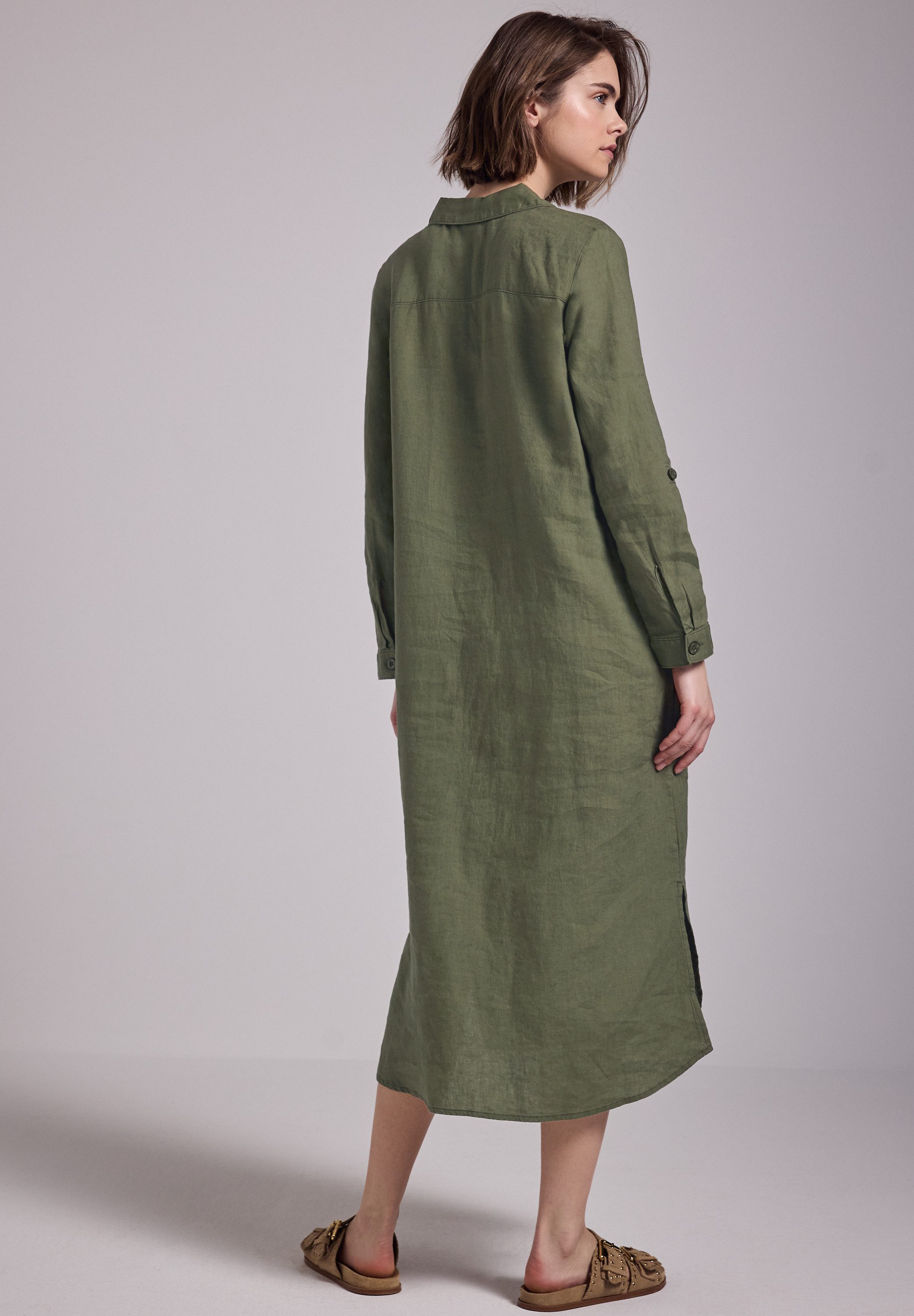 STREET ONE STUDIO Sommerkleid, mit Knopfleiste günstig online kaufen