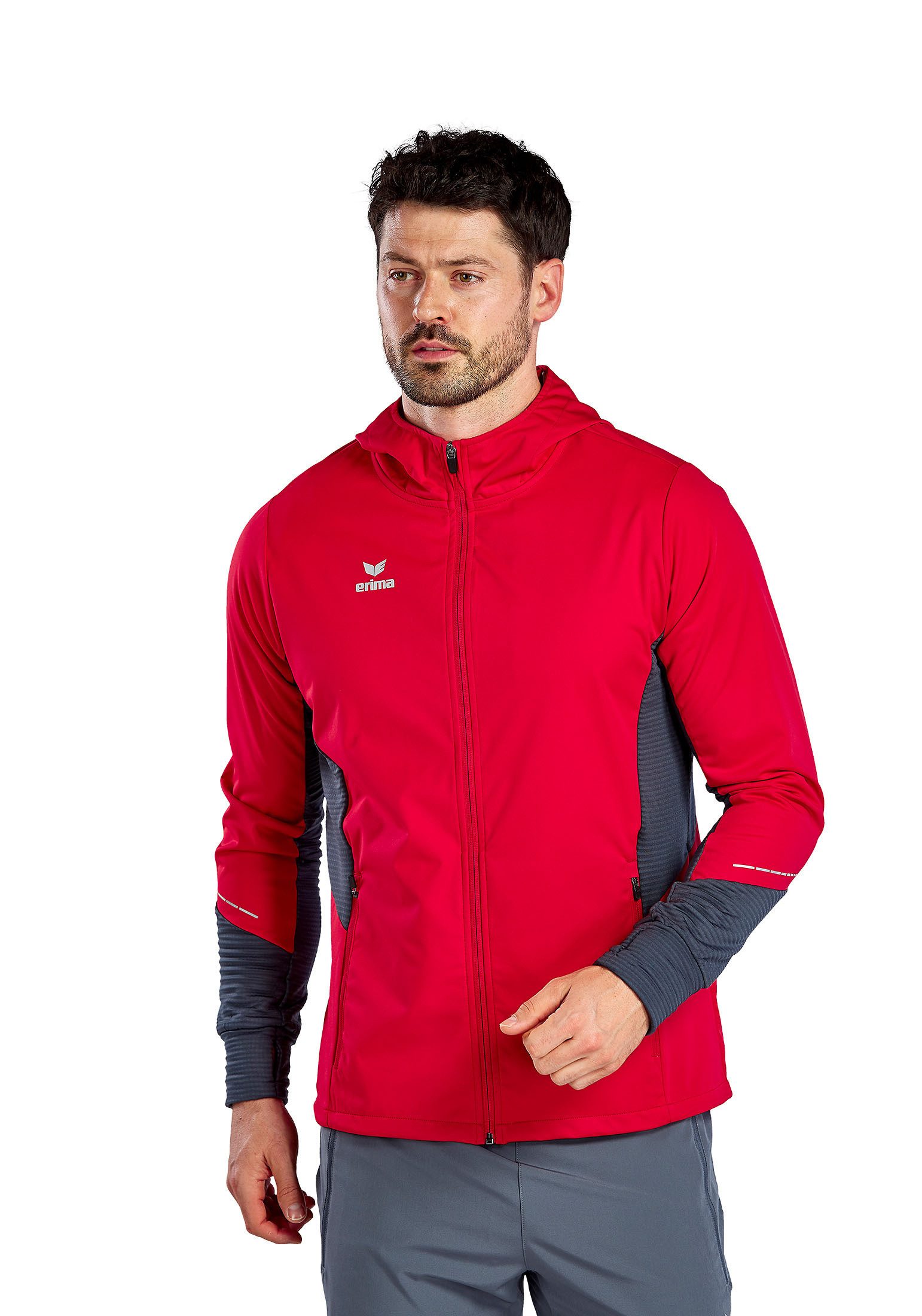 Erima Laufjacke RACING Running Jacke Herren Leichtes, wasserabweisendes Mat günstig online kaufen