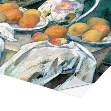 Posterlounge Wandfolie Paul Cézanne, Stilleben mit Vorhang, Malerei