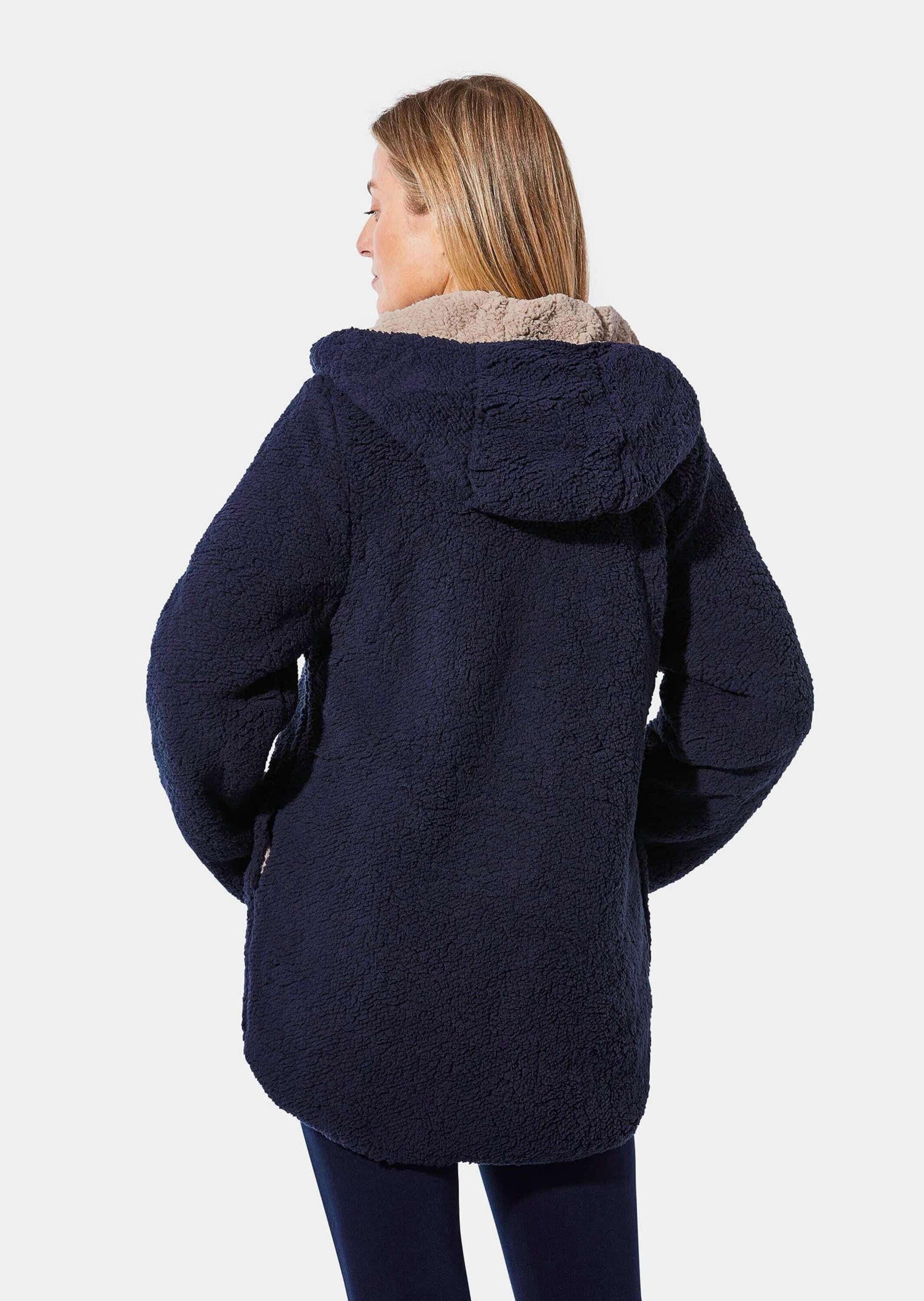 Weatherproof since 1948 Outdoorjacke Winterjacke mit Kapuze Zweiseitige Teddyjacke mit Taschen und Langarm
