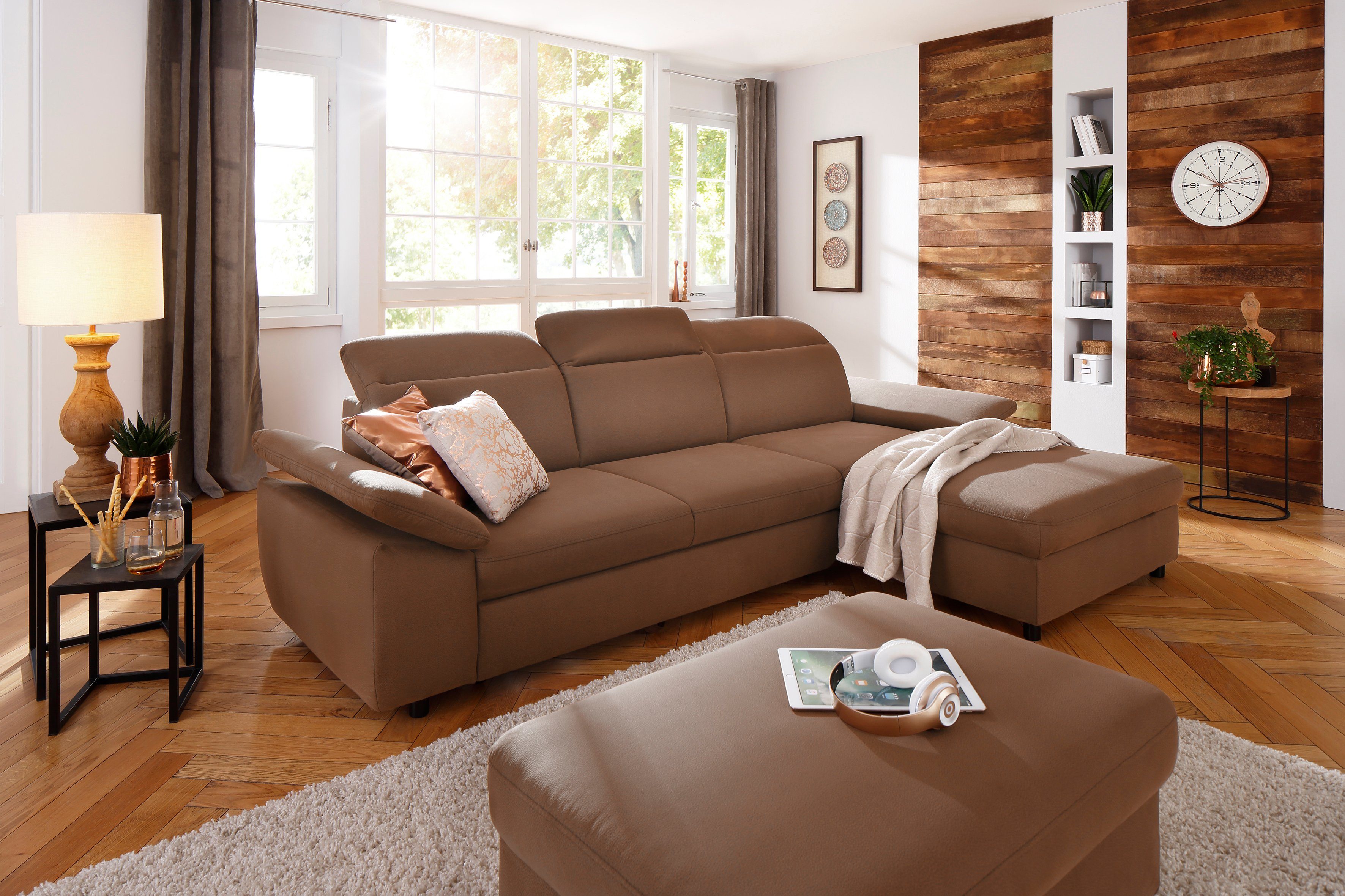 Home affaire Ecksofa Mauritius L-Form, mit günstig online kaufen