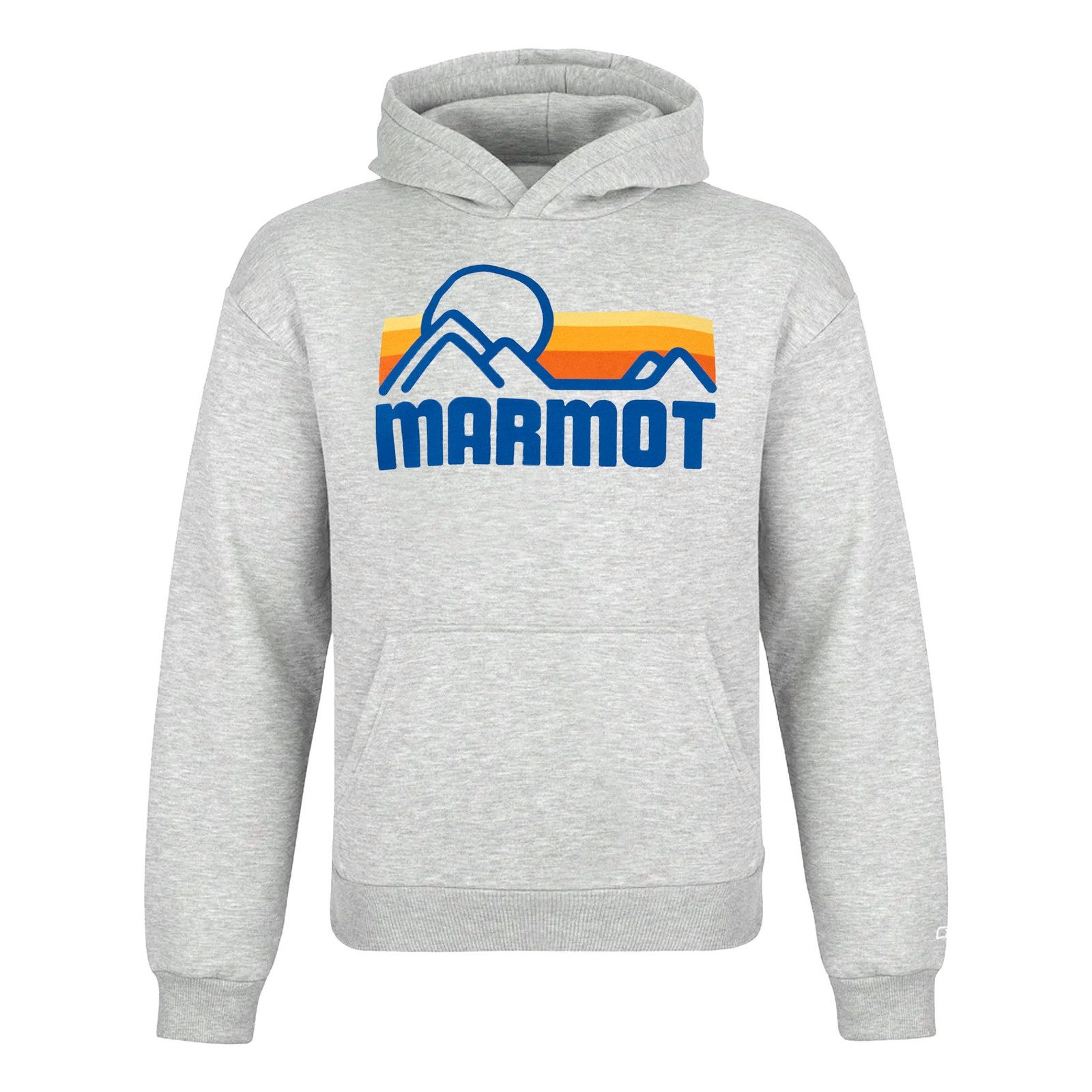 Marmot Kapuzenpullover Coastal Hoody mit Marmot-Grafik in Siebdruck auf der Brust