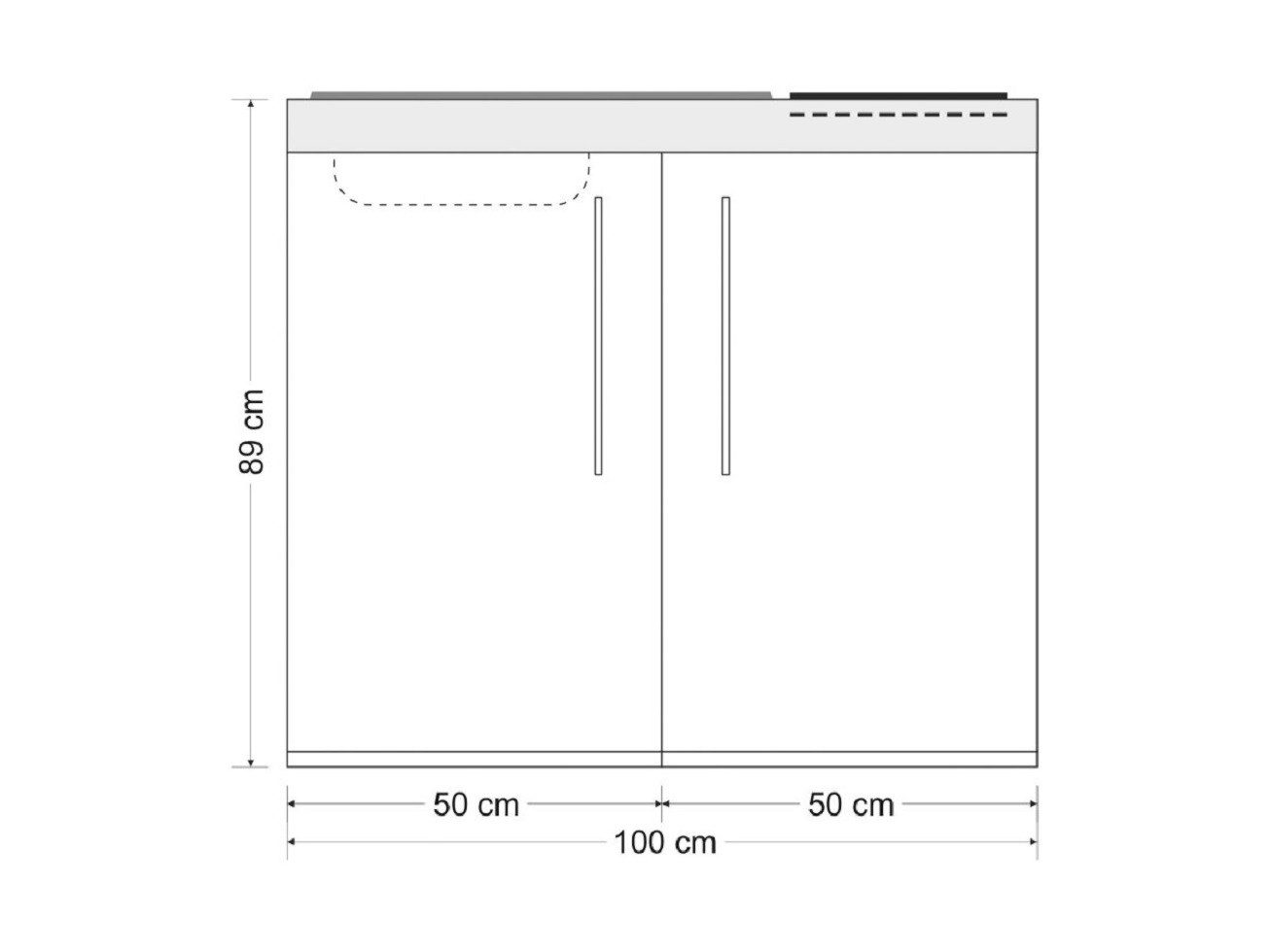 Stengel Küchenzeile MP 100 Edelstahl, Stengel Miniküche Premiumline MP 100 Edelstahl