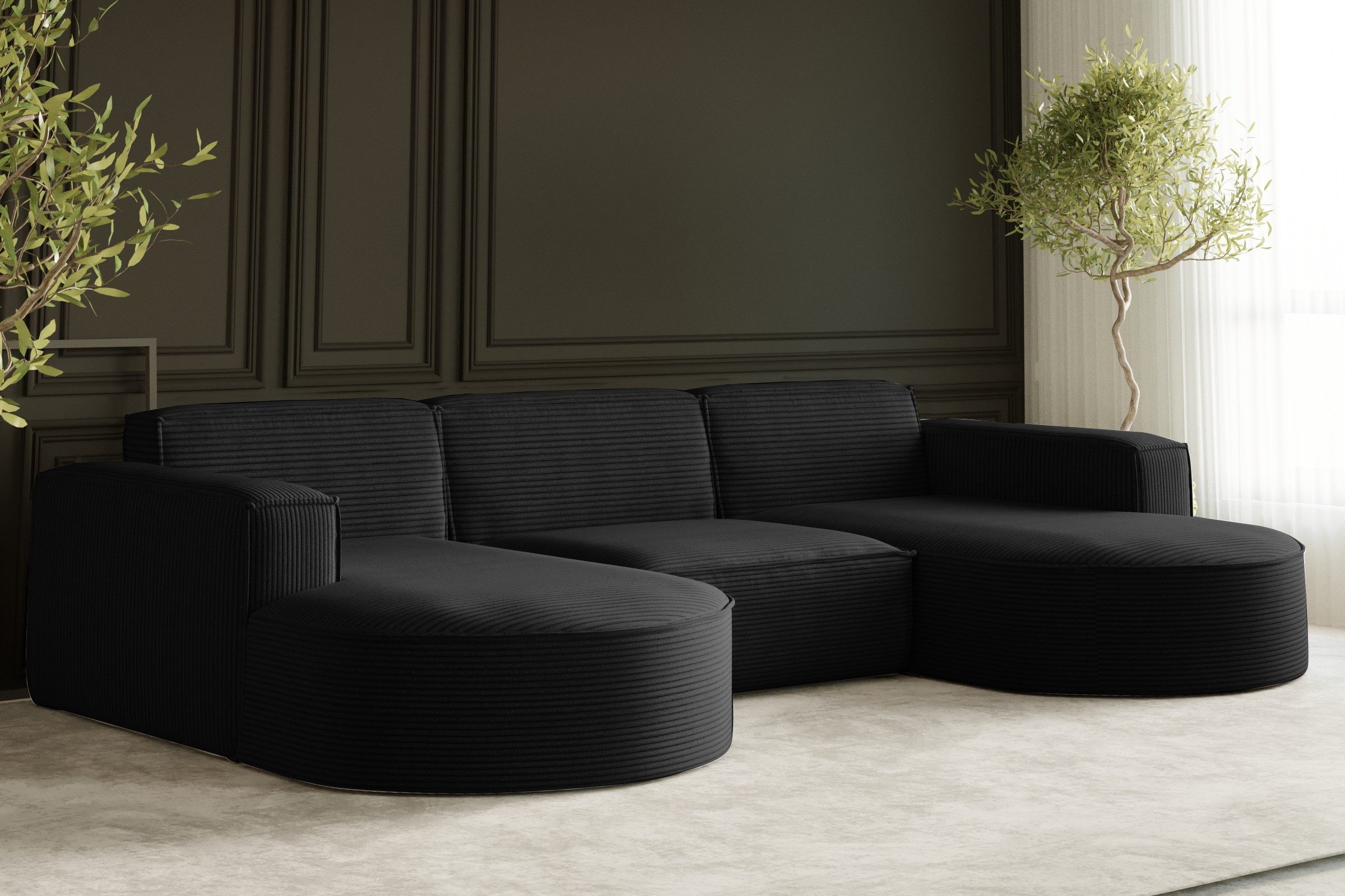 Kaiser Möbel Ecksofa Sofa U form, günstig online kaufen