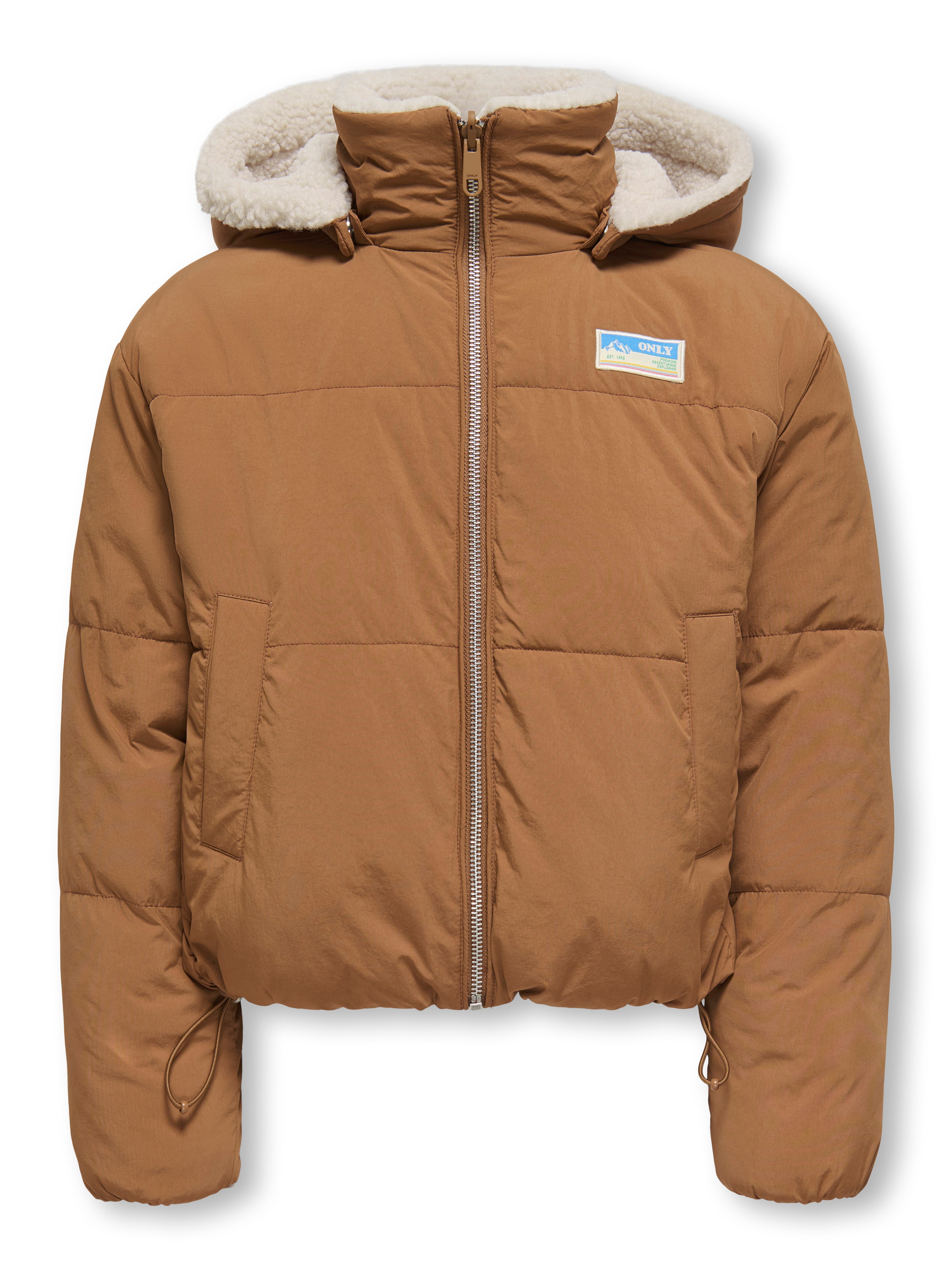 KIDS ONLY Steppjacke KOGMARIA REVERSIBLE PUFFER JACKET OTW als Plüschjacke oder Steppjacke tragbar