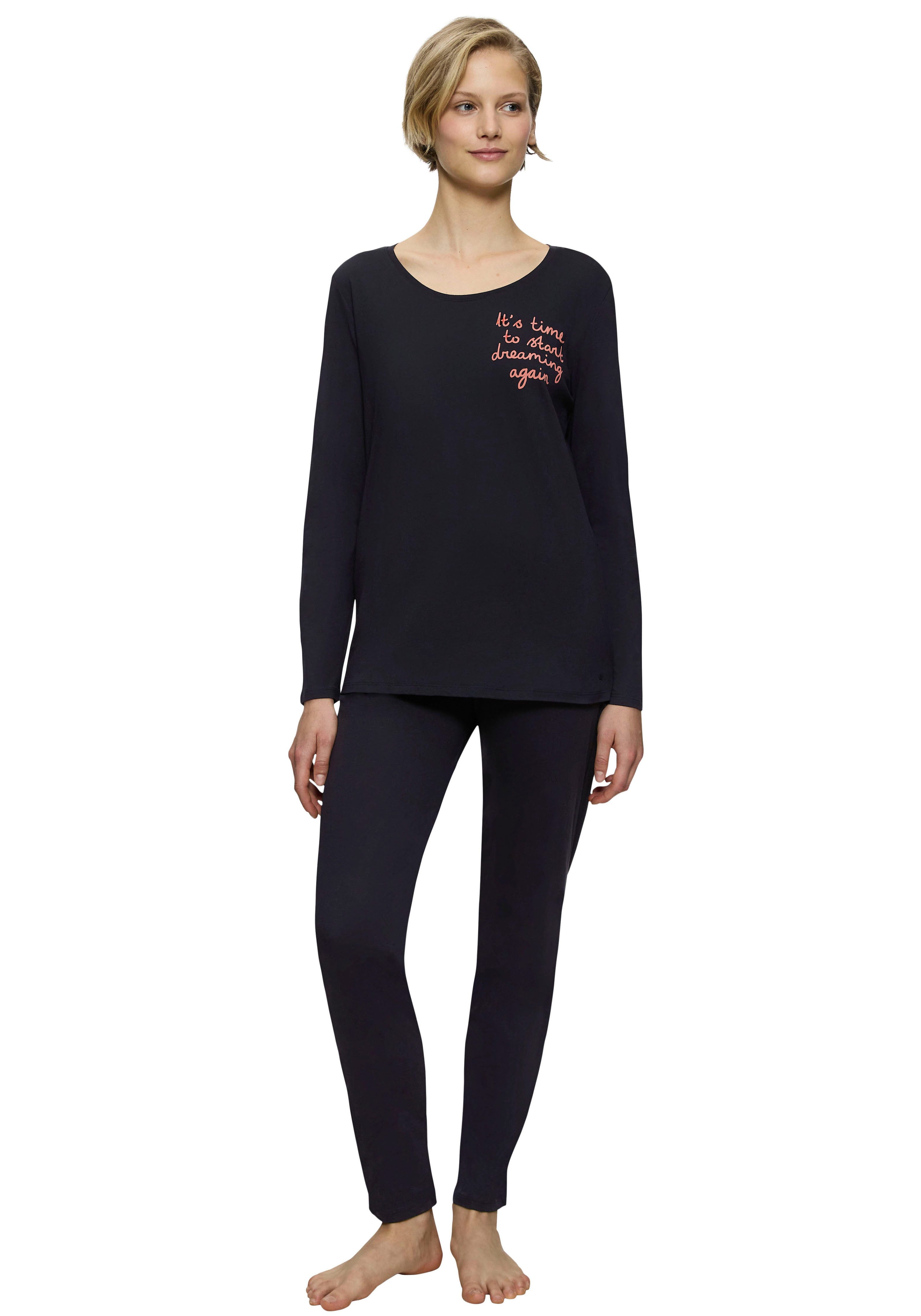 Triumph Pyjama Sets PK 03 LSL X (2 tlg) weich, langärmelig, Rundhalsausschn günstig online kaufen