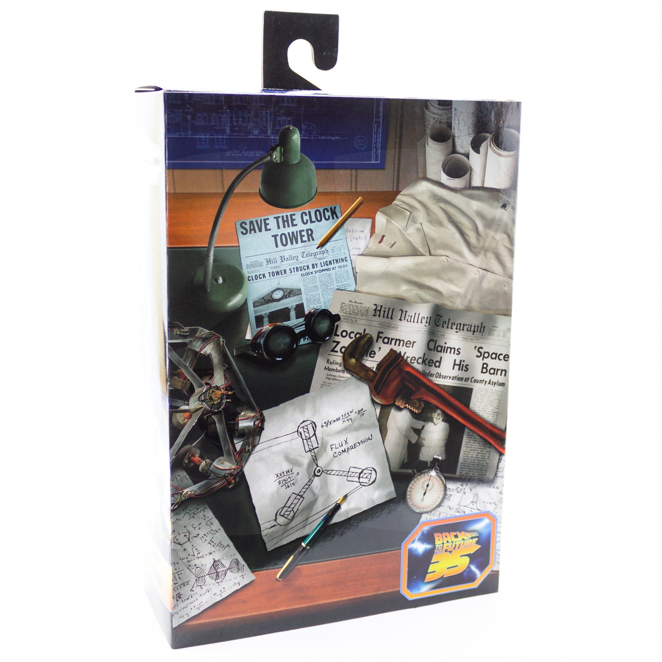 NECA Actionfigur Zurück in die Zukunft Ultimate, (Größe ca. 18 cm), mit Zubehör und austauschbaren Teilen