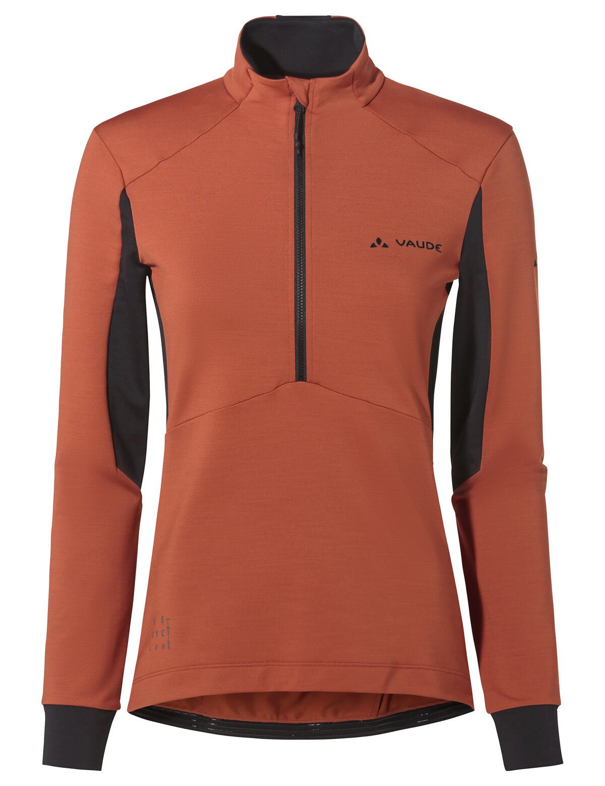 VAUDE Radtrikot Women's Kuro Halfzip LS Tricot atmungsaktives und schnelltrocknendes Radtrikot