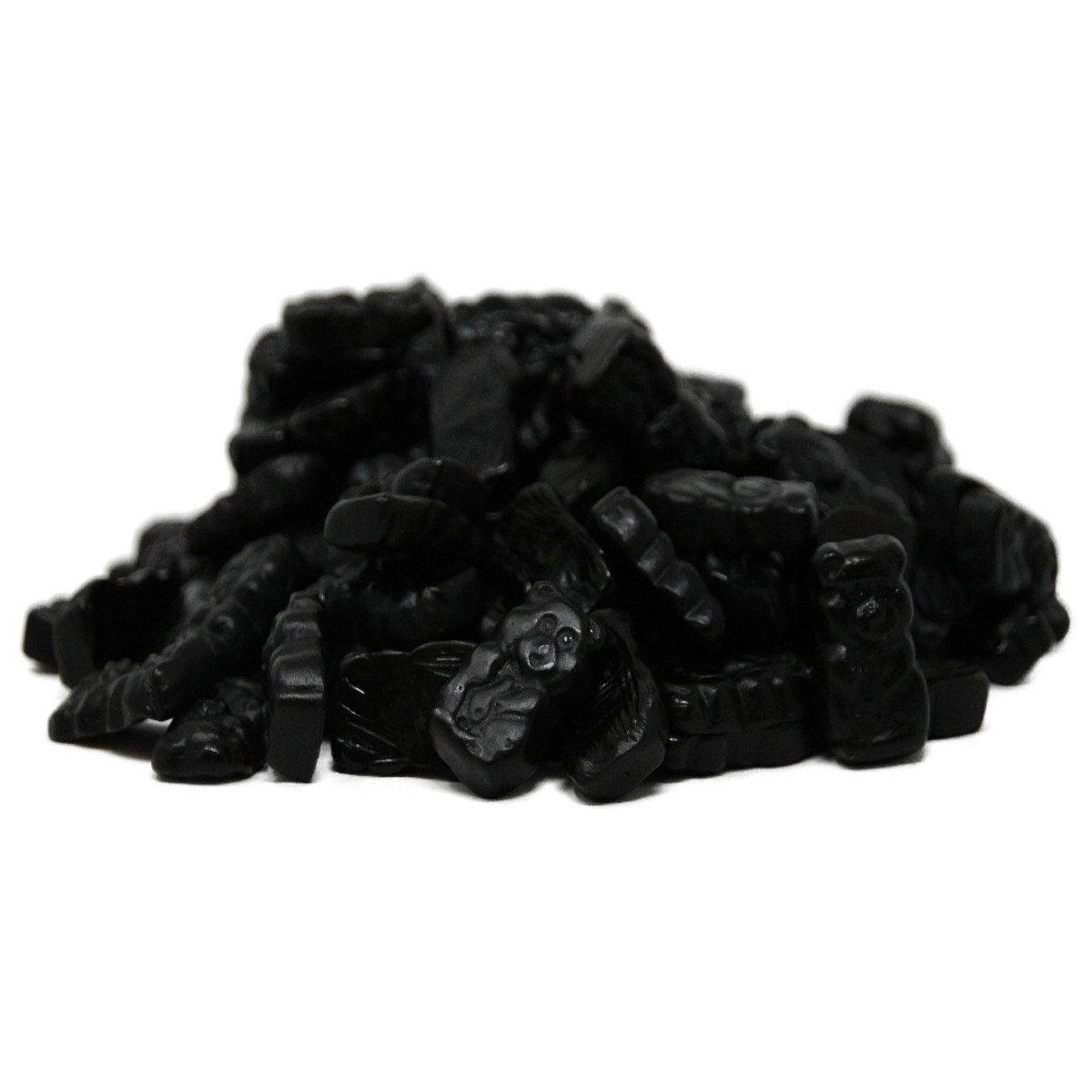 Fruchtgummi Bären & Co. Süßigkeit, Lakritz Bären zuckerfreies milde würziges Lakritz zuckerfrei 175g