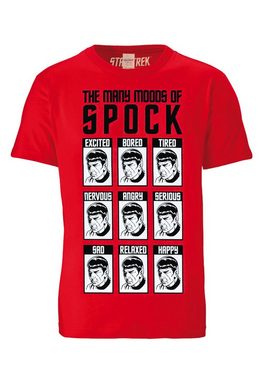 LOGOSHIRT T-Shirt Star Trek mit Spock-Print