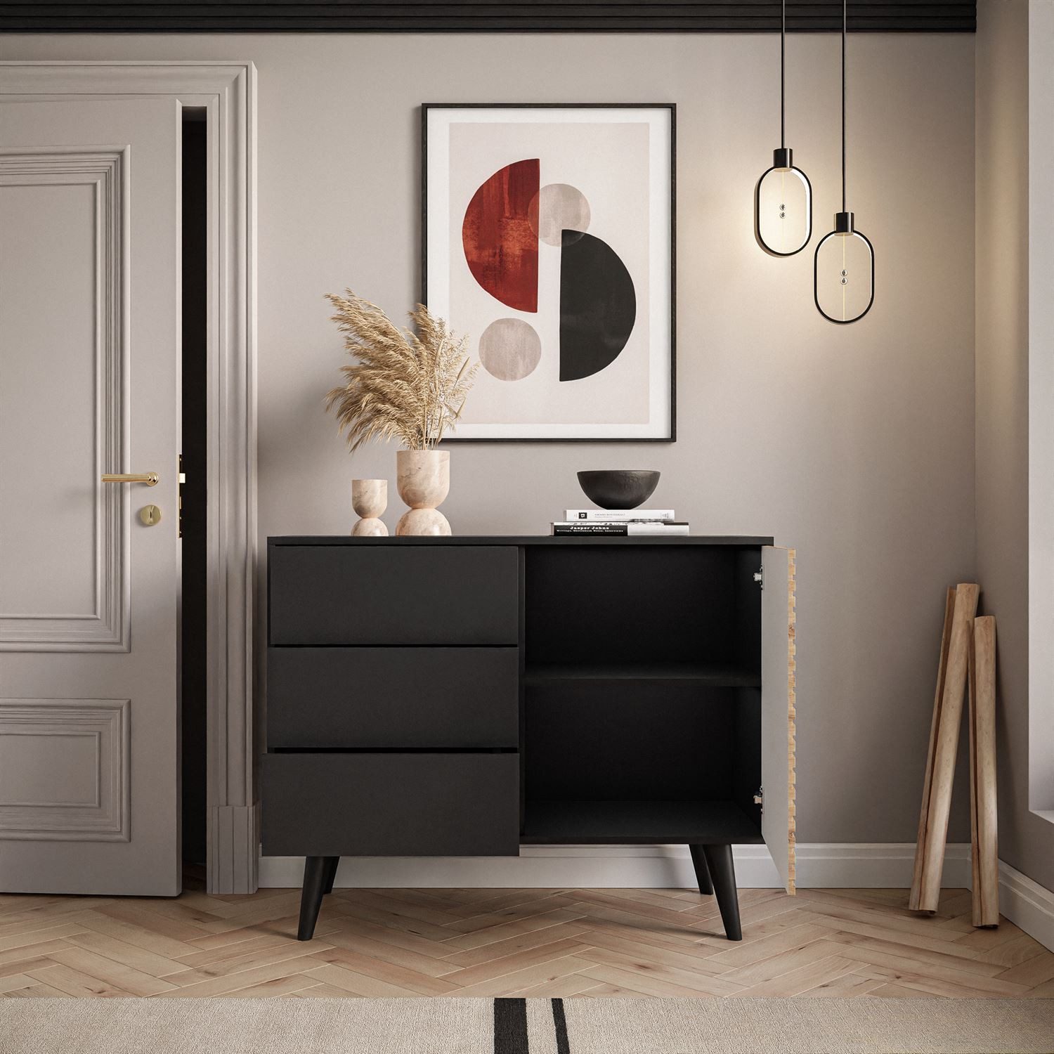 Lookway Kommode CONE KSZ104 mit Schubladen