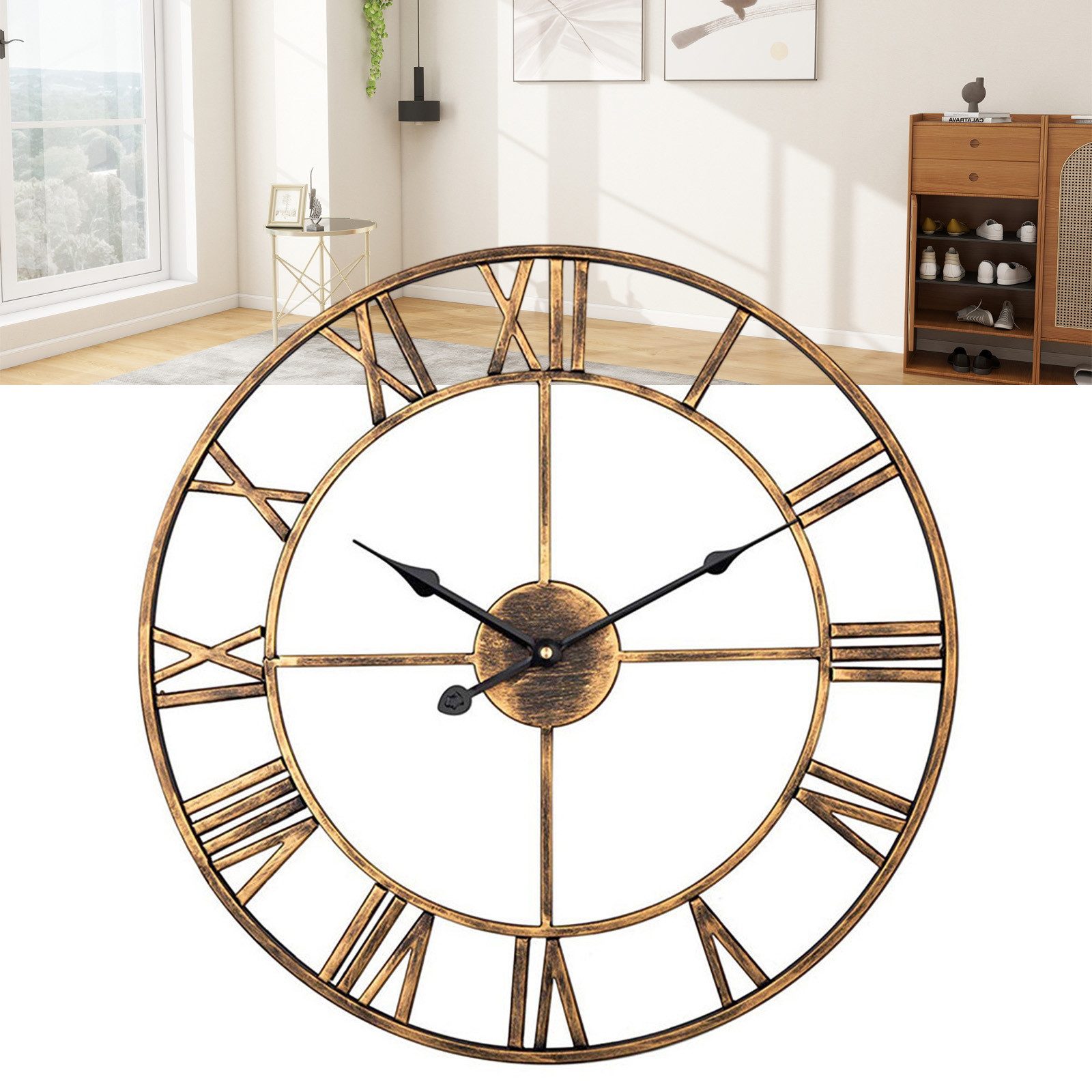 REDOM Wanduhr Lautlos Uhr Dekouhr Große günstig online kaufen