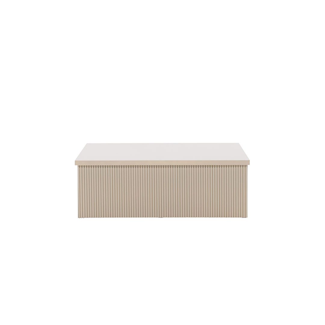 ebuy24 Couchtisch Lenox Couchtisch beige. günstig online kaufen