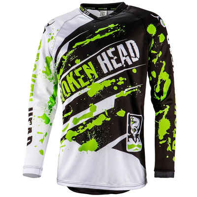 Broken Head Funktionsshirt »MX Jersey Green Thunder« mit Print