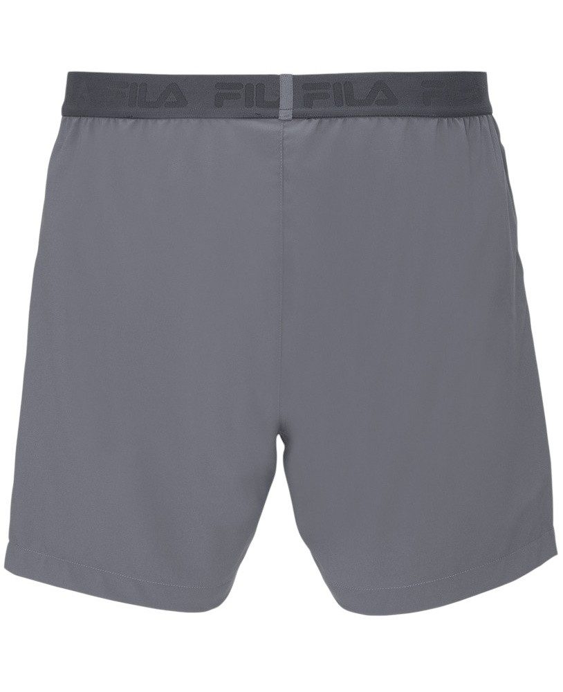 Fila Shorts Tennishose Jarno (4-Wege-Stretch) kurz grau Herren