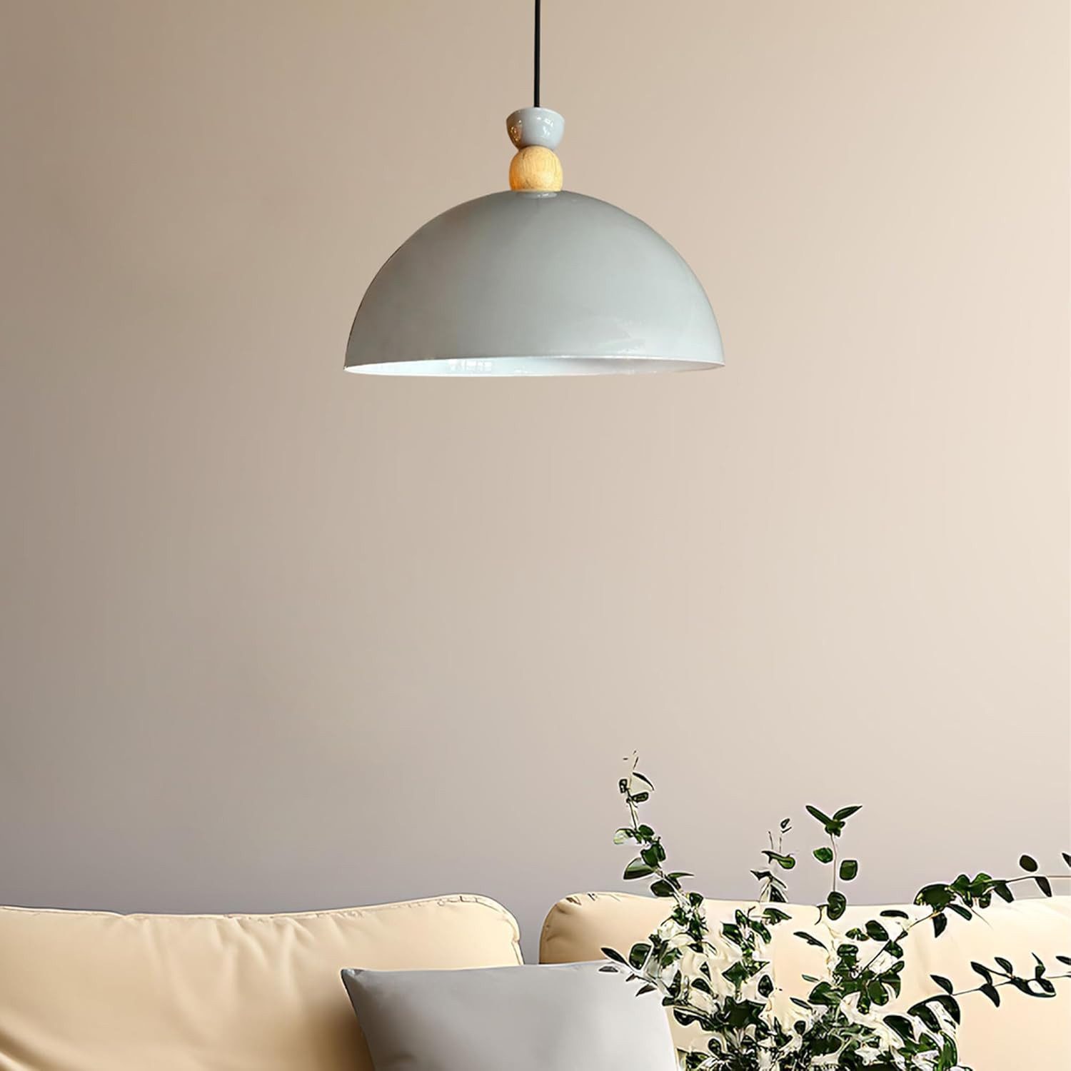 Bamyum Pendelleuchte Pendelleuchte Yimpi Hängelampe Industrial Ø30 cm, E27, günstig online kaufen