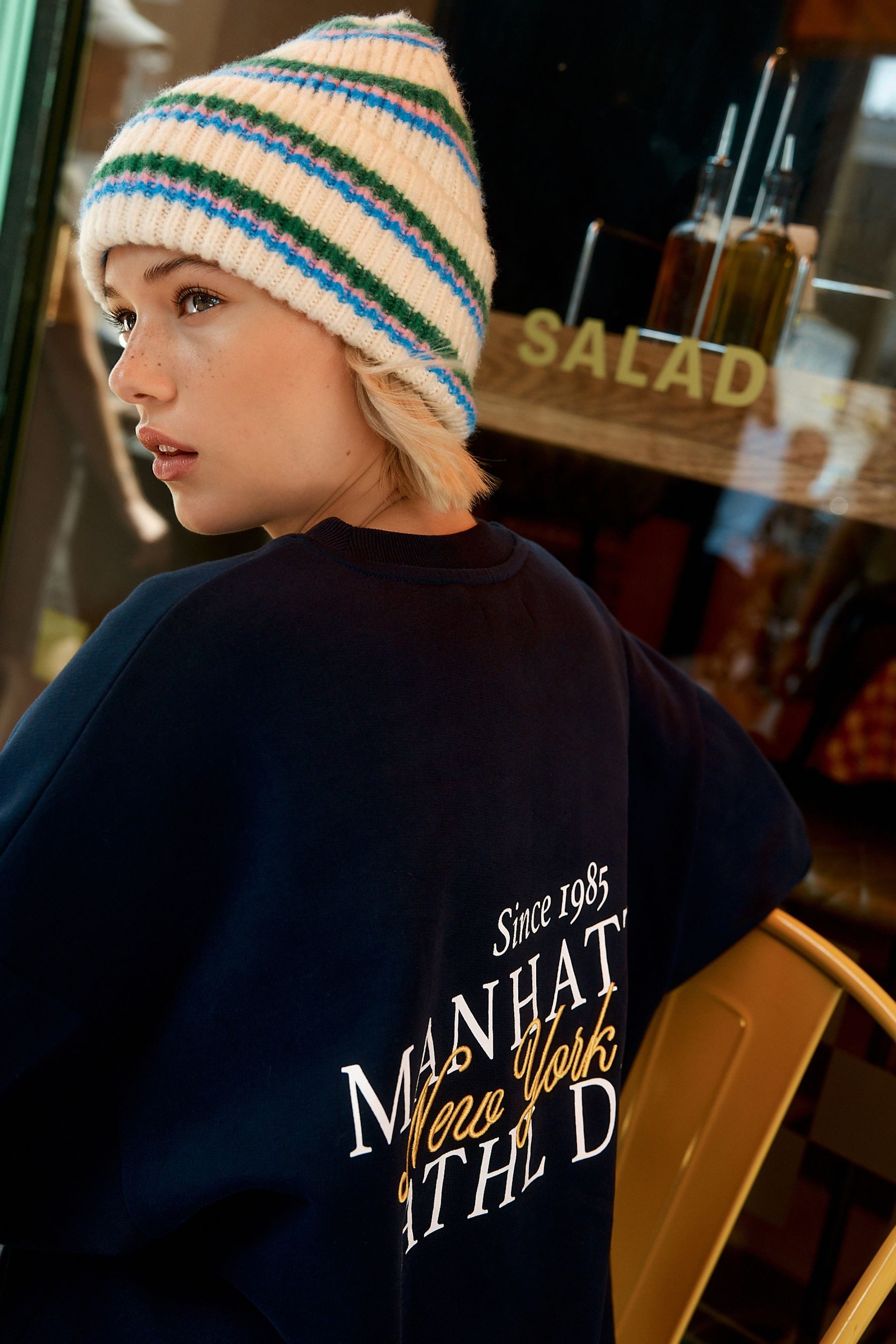 Next Beanie Strickmütze (1-St)