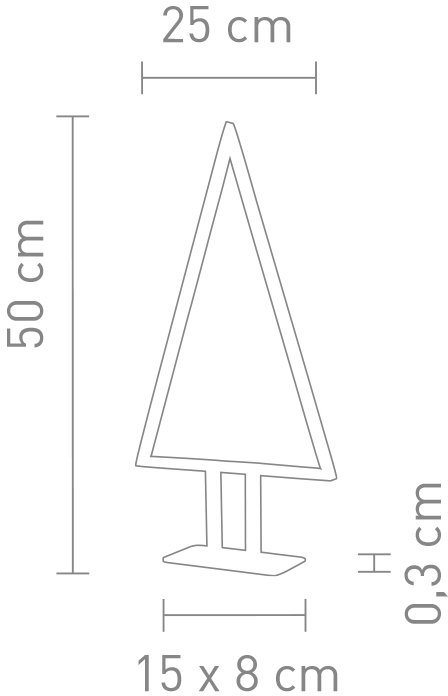 SOMPEX LED Baum »Pine«, Höhe 50 cm, Dimmer in der Zuleitung-kaufen