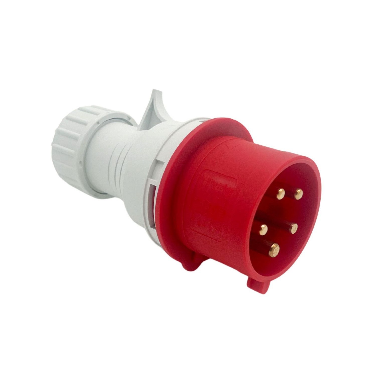 solartronics CEE-Stecker CEE-Stecker 32A 400V, IP44, 5-polig männlich 3P+N+E, (1-St)