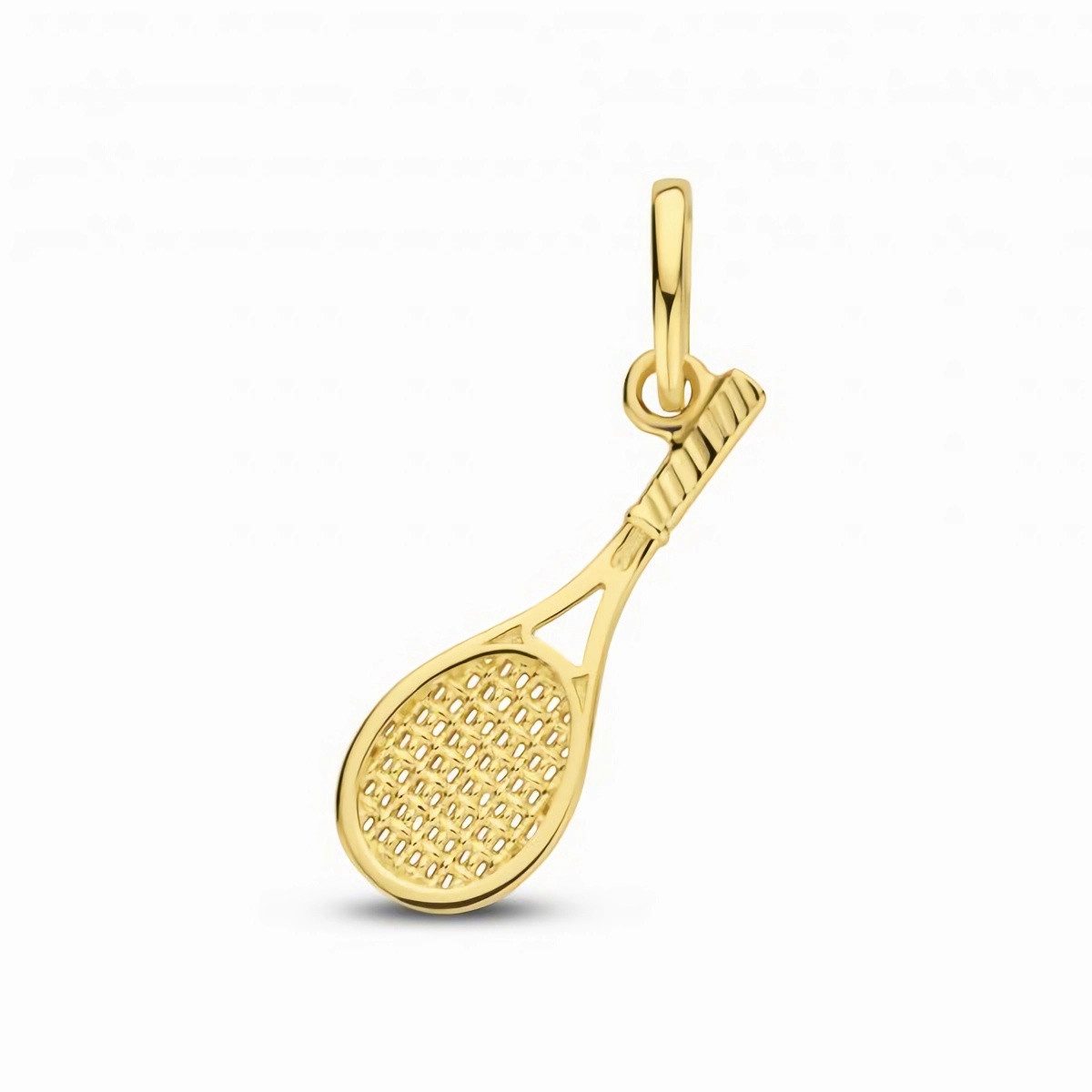 NICEANDnoble Kettenanhänger 585er Gelbgold Kettenanhänger Tennisschläger günstig online kaufen