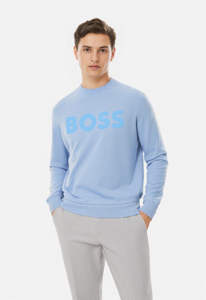 BOSS ORANGE Sweatshirt WeBasicCrew mit Rundhalsausschnitt günstig online kaufen