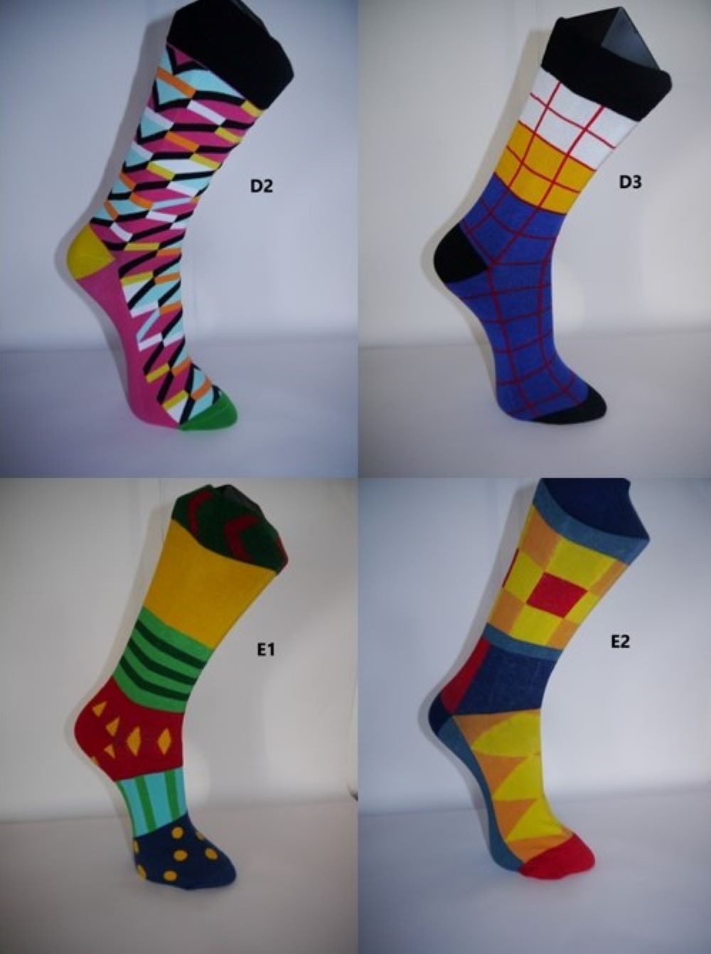 Illes-Laedchen Freizeitsocken 4 Paar Bunte Socken günstig online kaufen