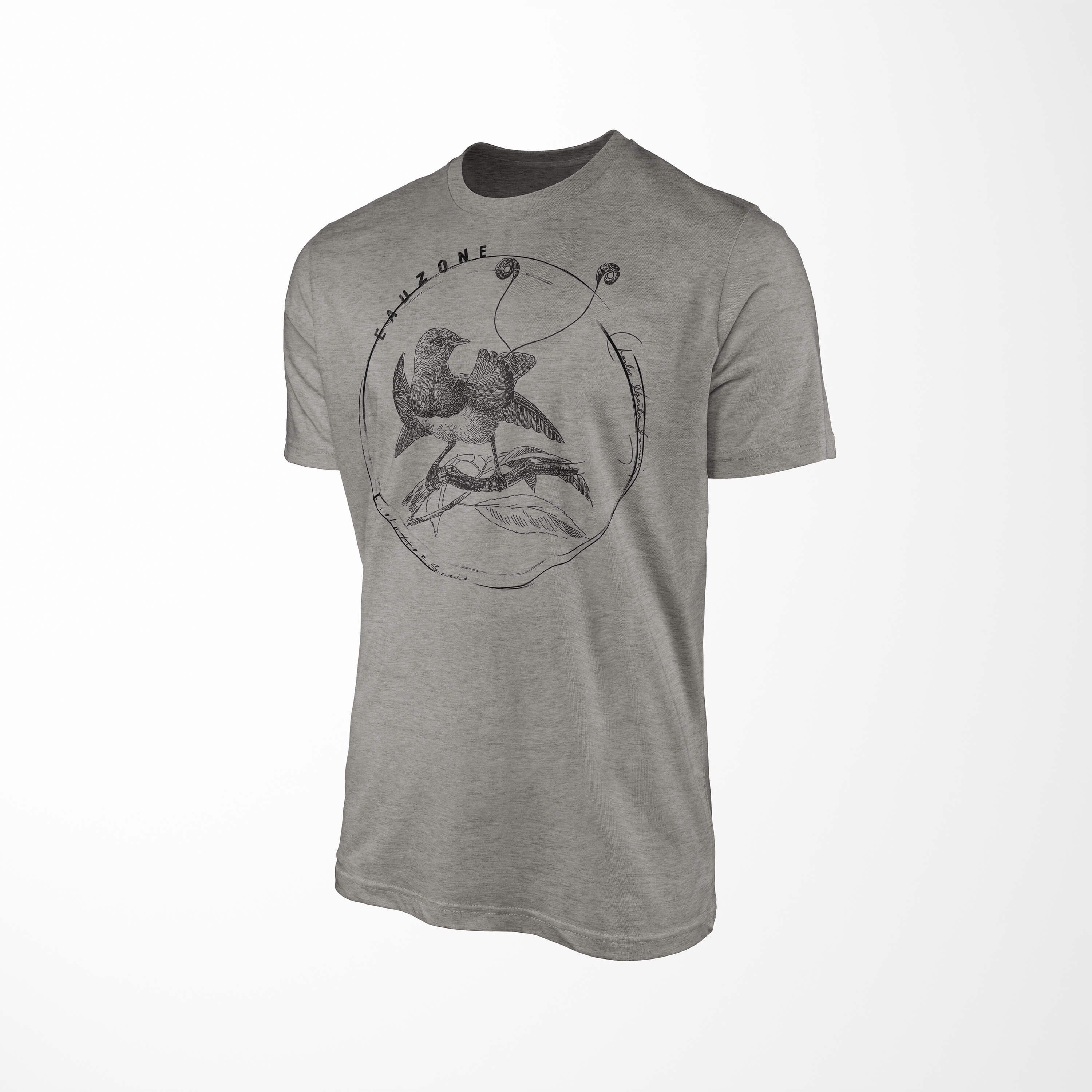 Paradiesvogel Herren Ash Art Evolution Sinus T-Shirt T-Shirt