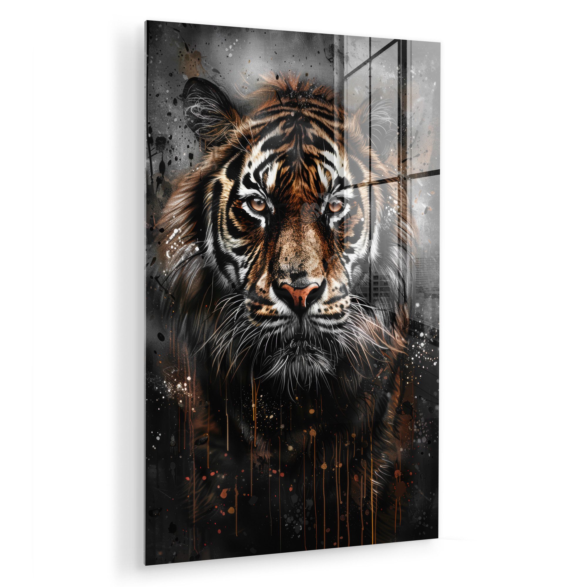 MuchoWow Acrylglasbild Tiger - Tiere - günstig online kaufen