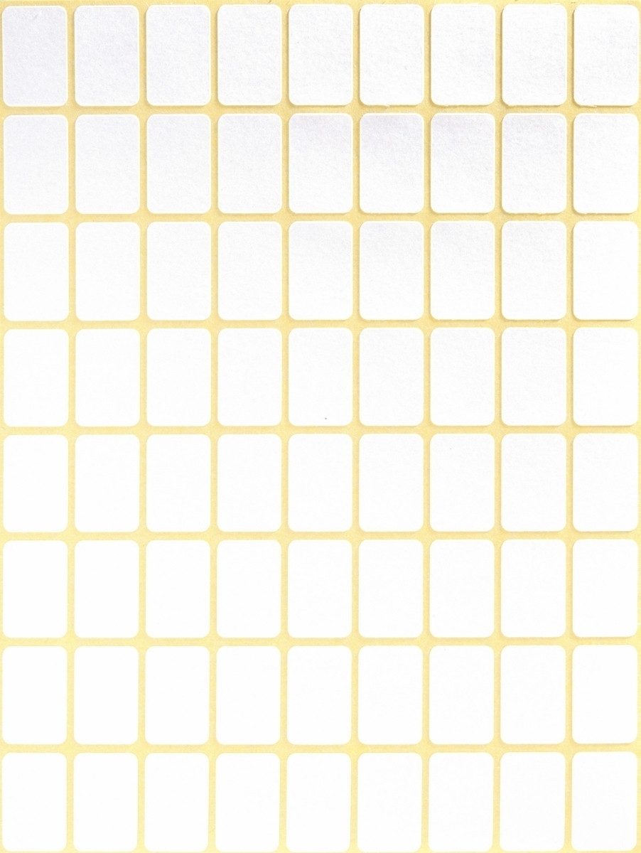 Etiketten Etiketten 18x12mm VE=1800 Stück weiß