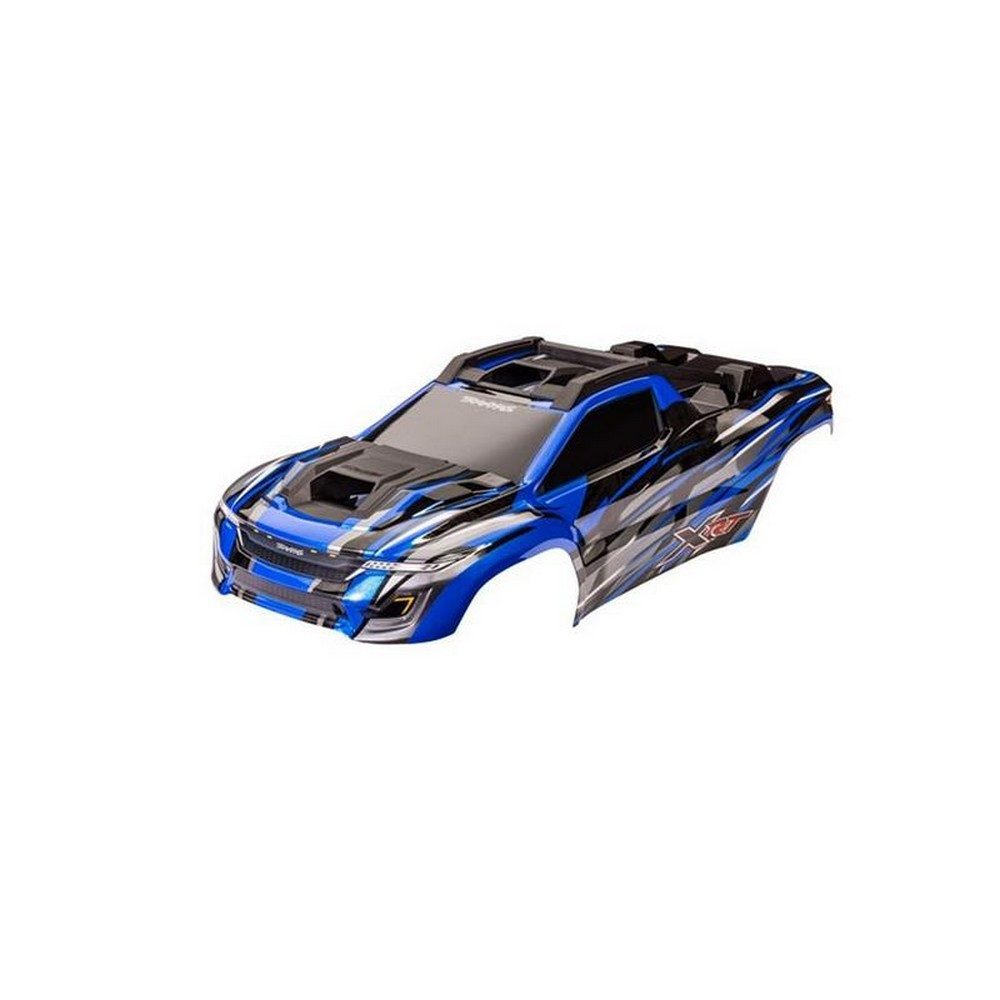 Modellbausatz 7812A Karosserie XRT blau mit Aufkleber