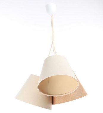 ONZENO Pendelleuchte Boho Authentic Surpass 1 25x19x19 cm, einzigartiges Design und hochwertige Lampe