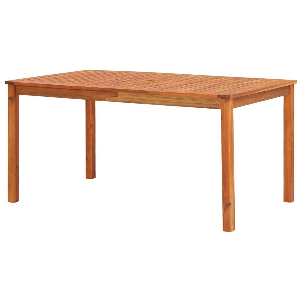 furnicato Gartentisch 150x90x74 cm Akazie Massivholz | Tische