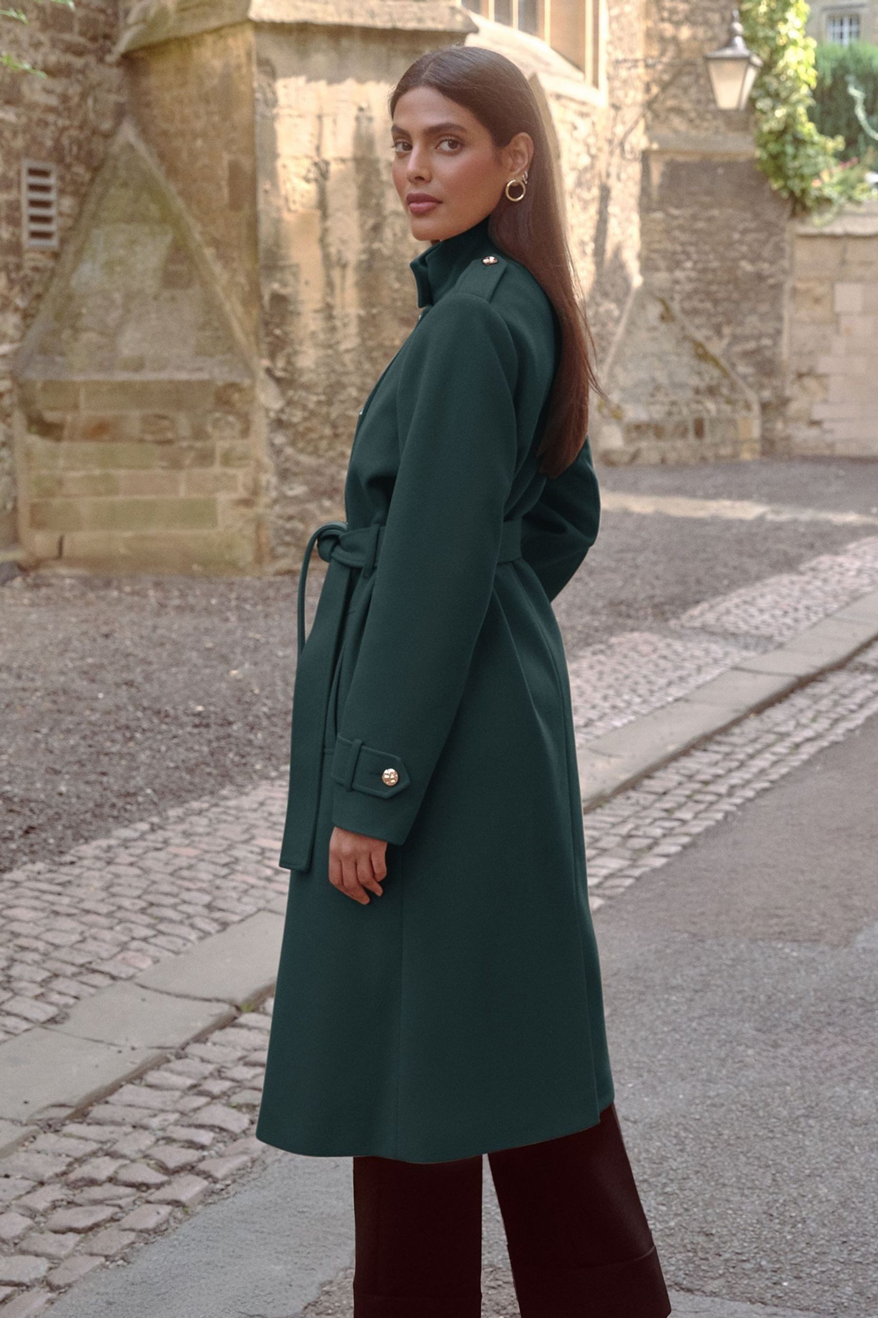 Love & Roses Langmantel Love & Roses Wickelmantel, Petite (1-tlg) günstig online kaufen