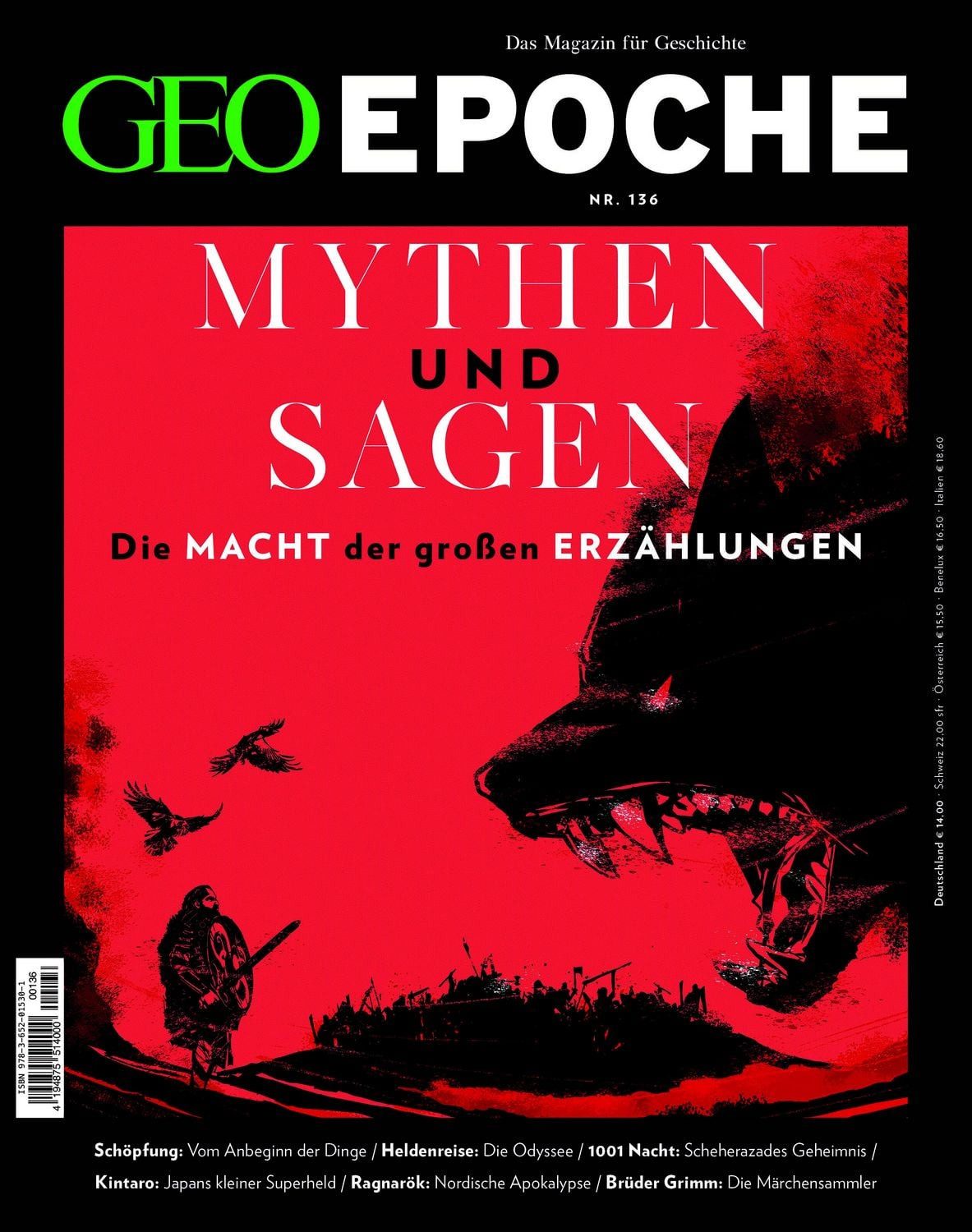 GEO Epoche / GEO Epoche/ GEO Epoche 136/2025 - Mythen & Sagen / Jürgen Schaefer, Katharina Schmitz